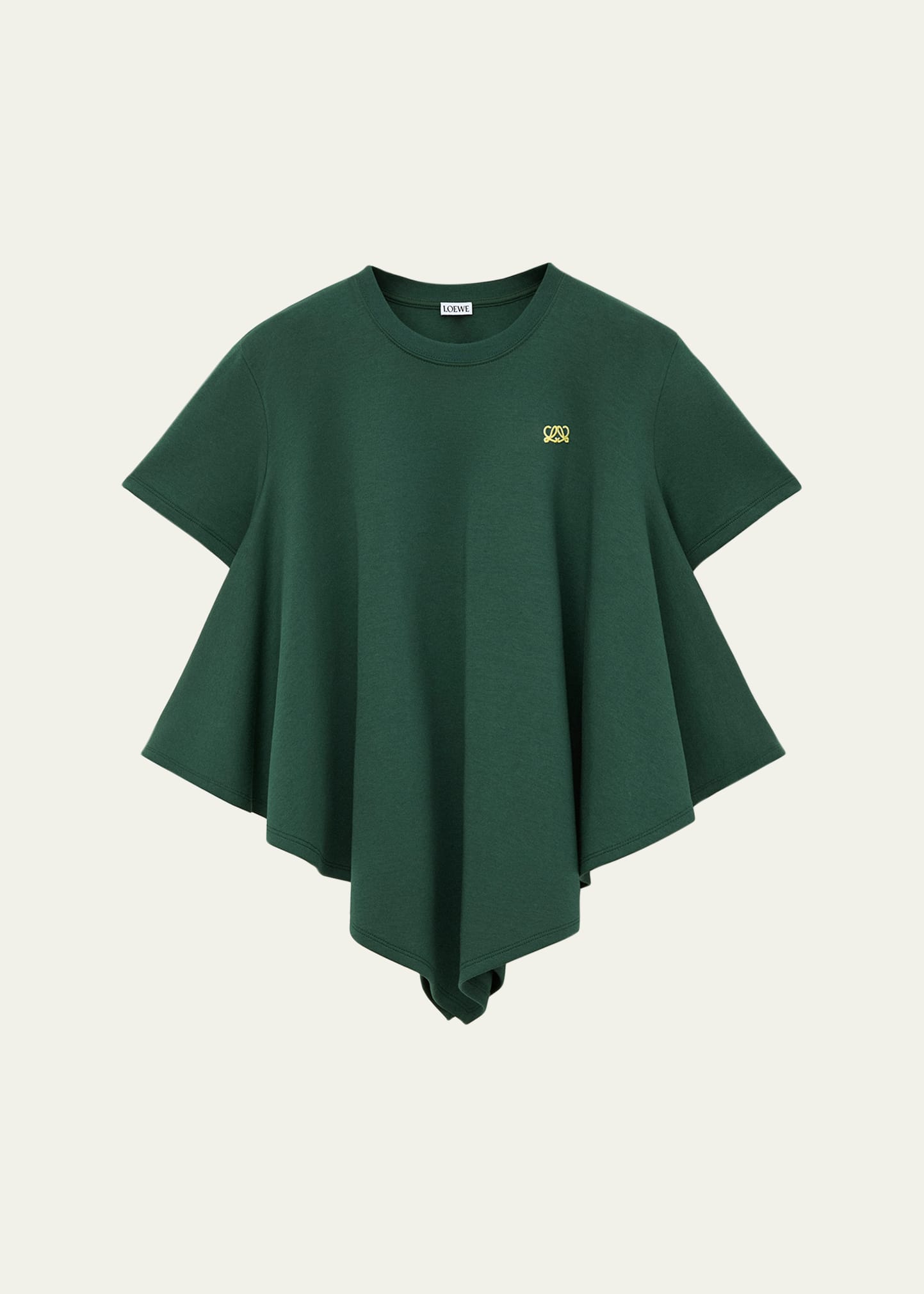 Loewe Short-Sleeve Cape T-Shirt - Bergdorf Goodman