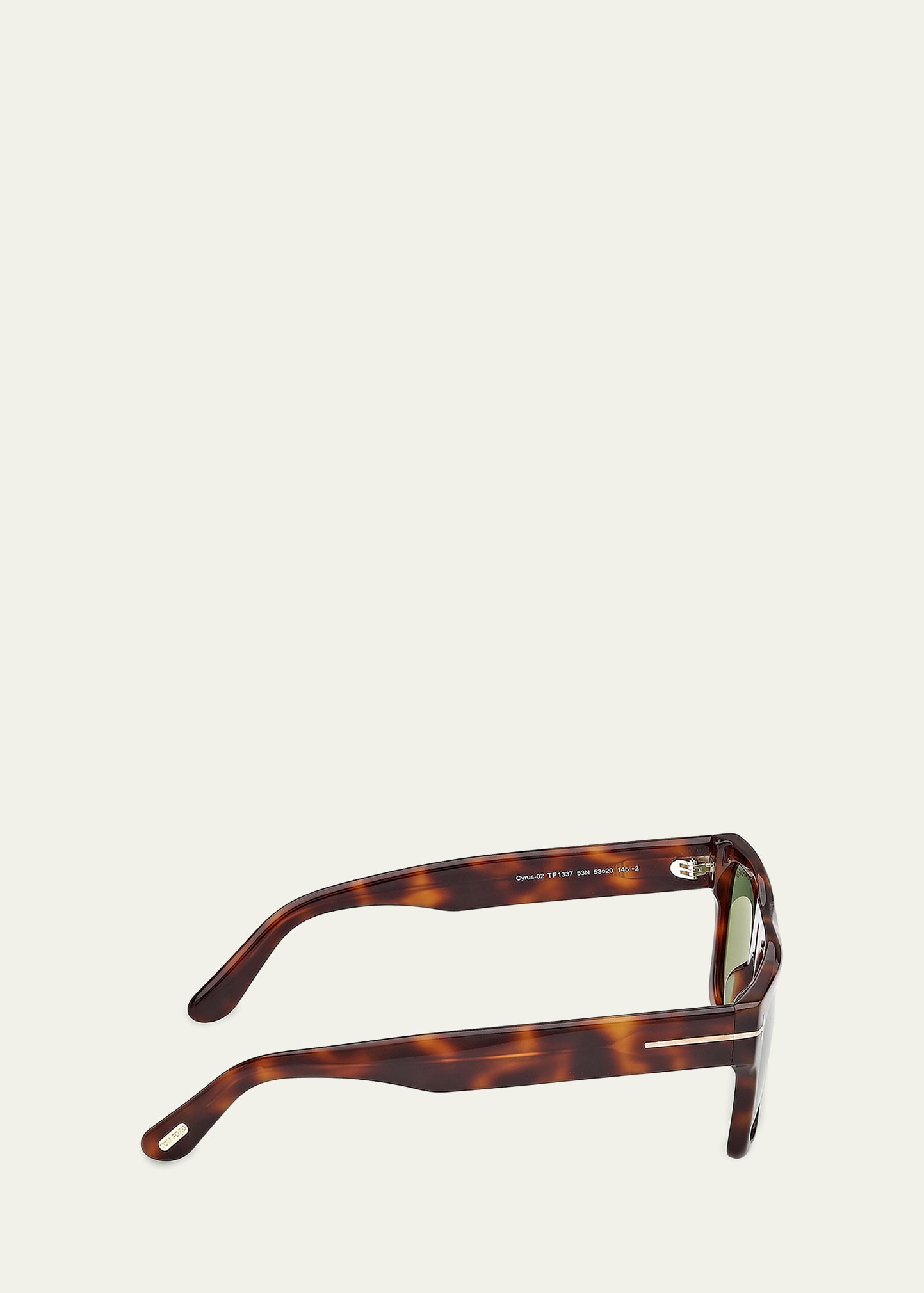 TOM FORD Men's Cyrus 02 53mm Square Acetate Sunglasses - Bergdorf