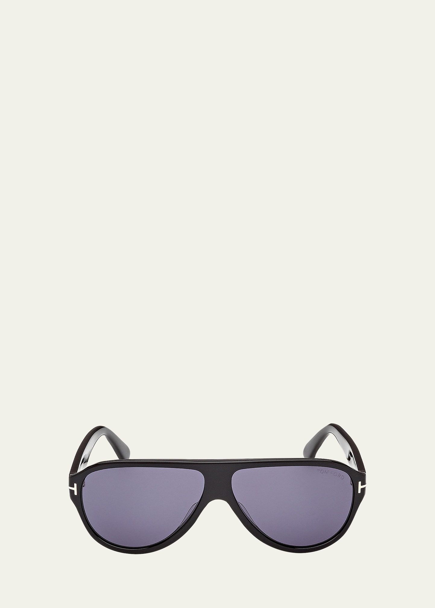 TOM FORD Men's Samuele 02 61mm Acetate Aviator Sunglasses