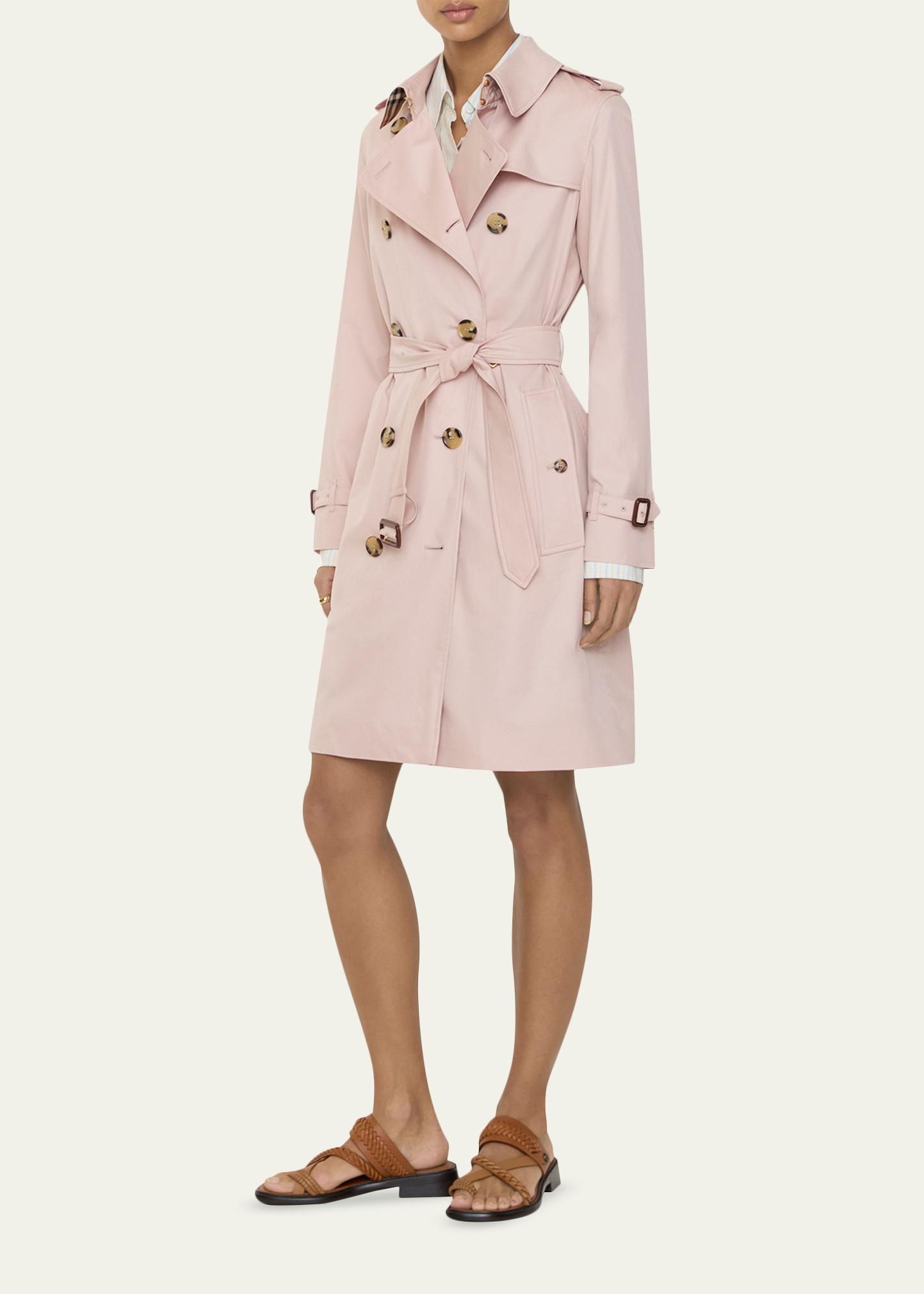 Burberry Kensington Belted Double-Breasted Trench Coat - Bergdorf