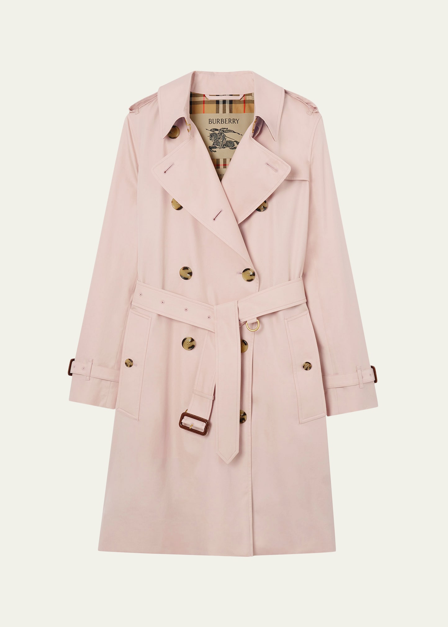 Burberry Kensington Belted Double-Breasted Trench Coat - Bergdorf