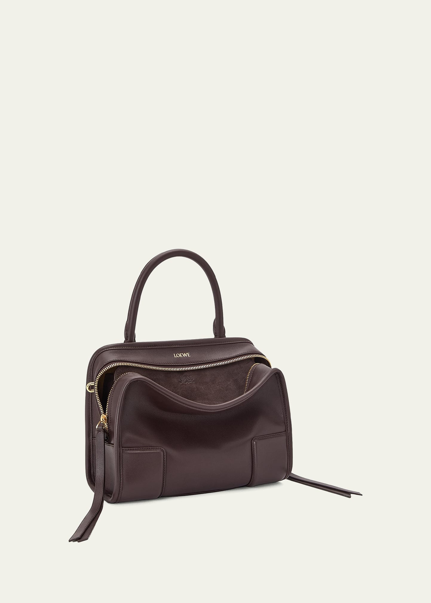Loewe Amazona 180 Small Leather Top-Handle Bag - Bergdorf Goodman