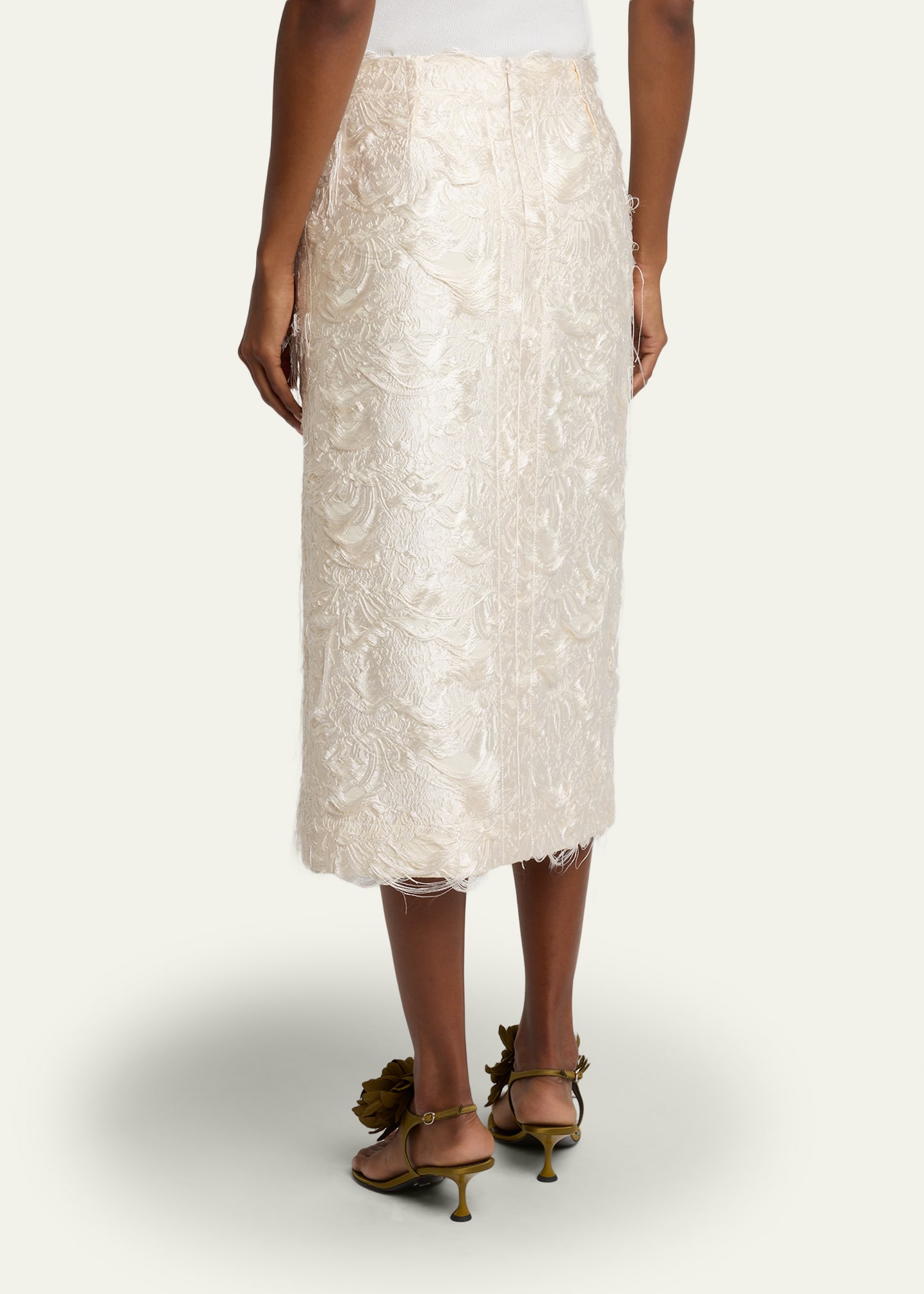 Proenza Schouler Dalma Chrysanthemum Jacquard Skirt - Bergdorf Goodman