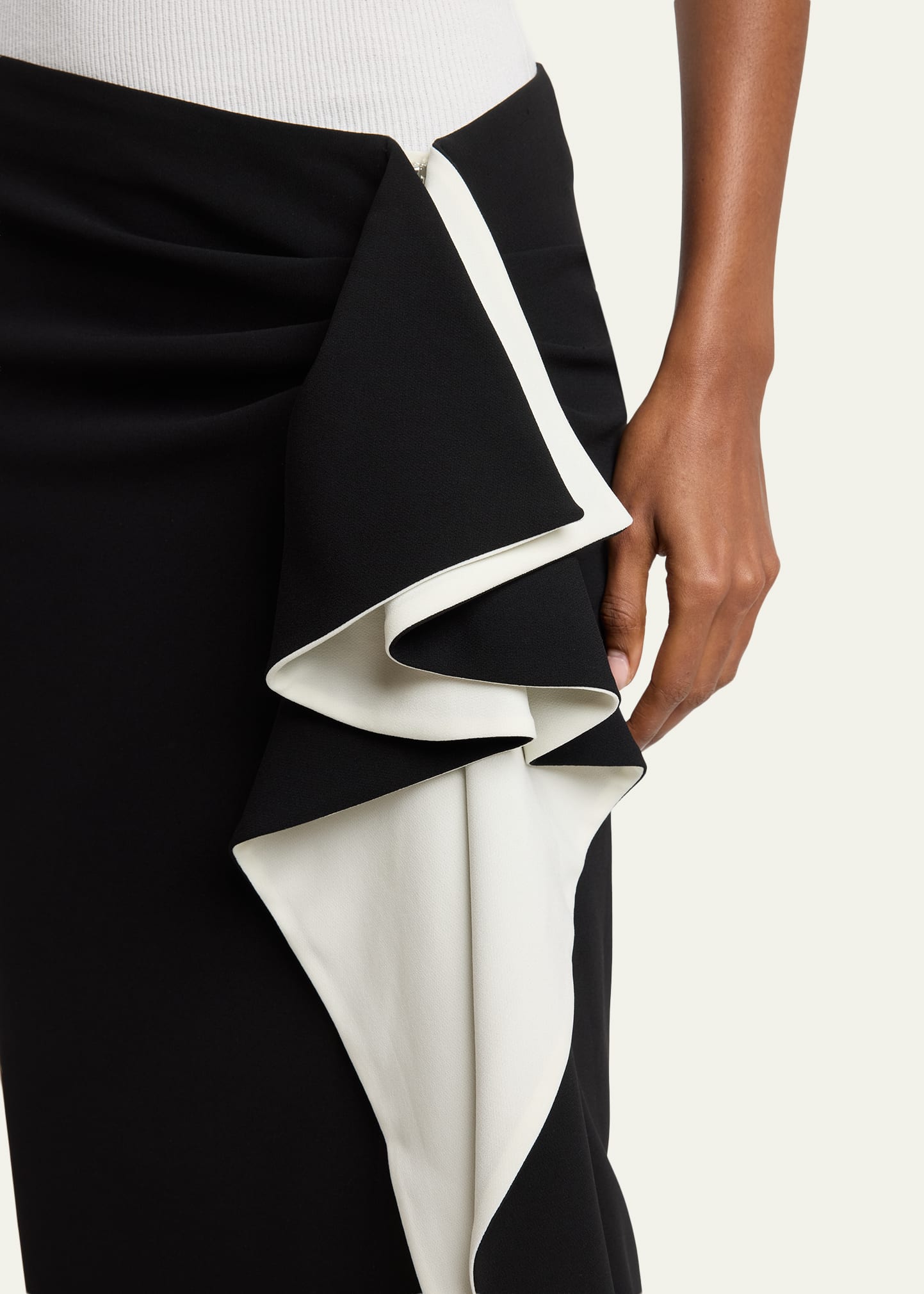 Proenza Schouler Cella Double Crepe Skirt - Bergdorf Goodman