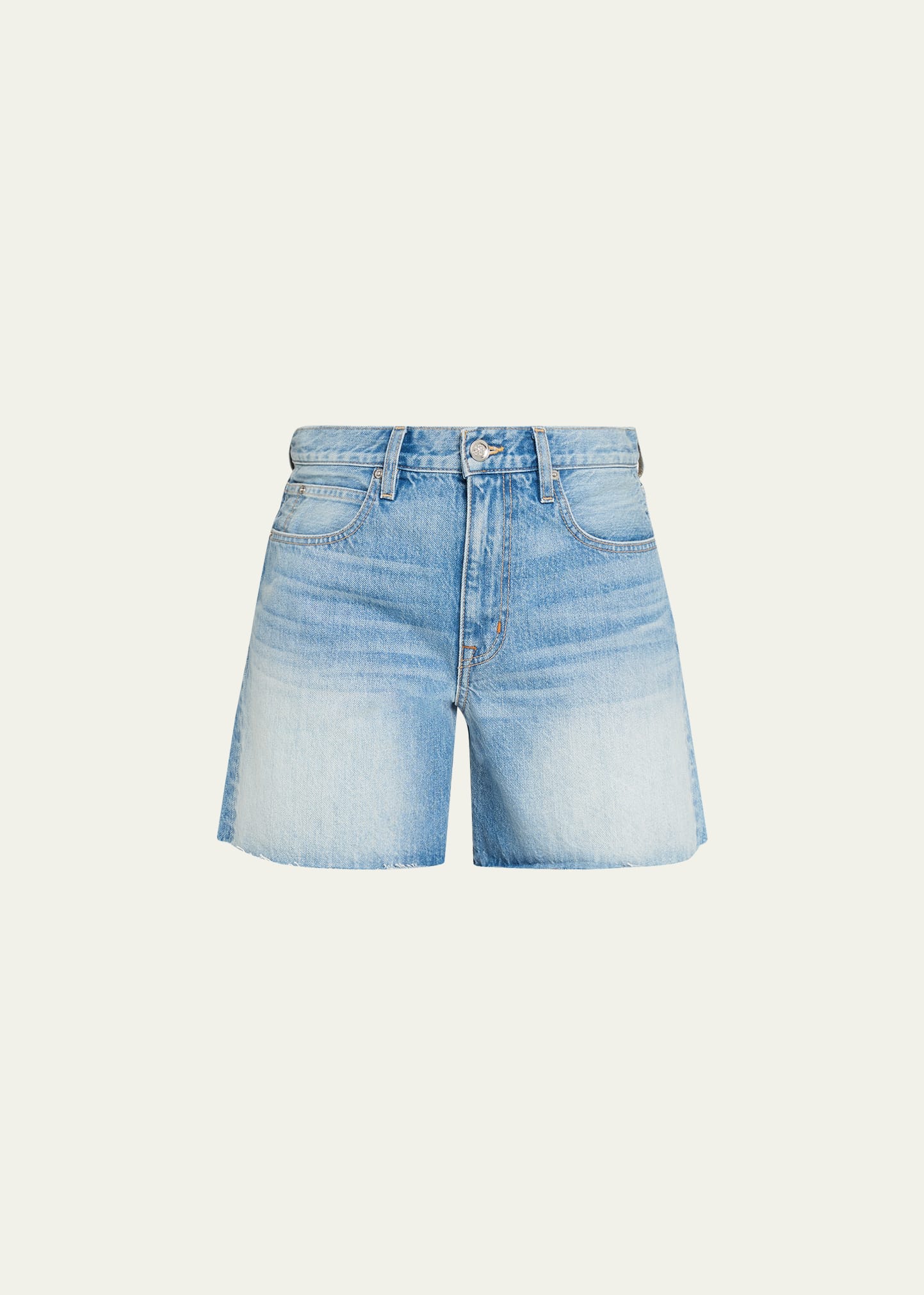 SLVRLAKE Sienna Cut-Off Denim Shorts - Bergdorf Goodman