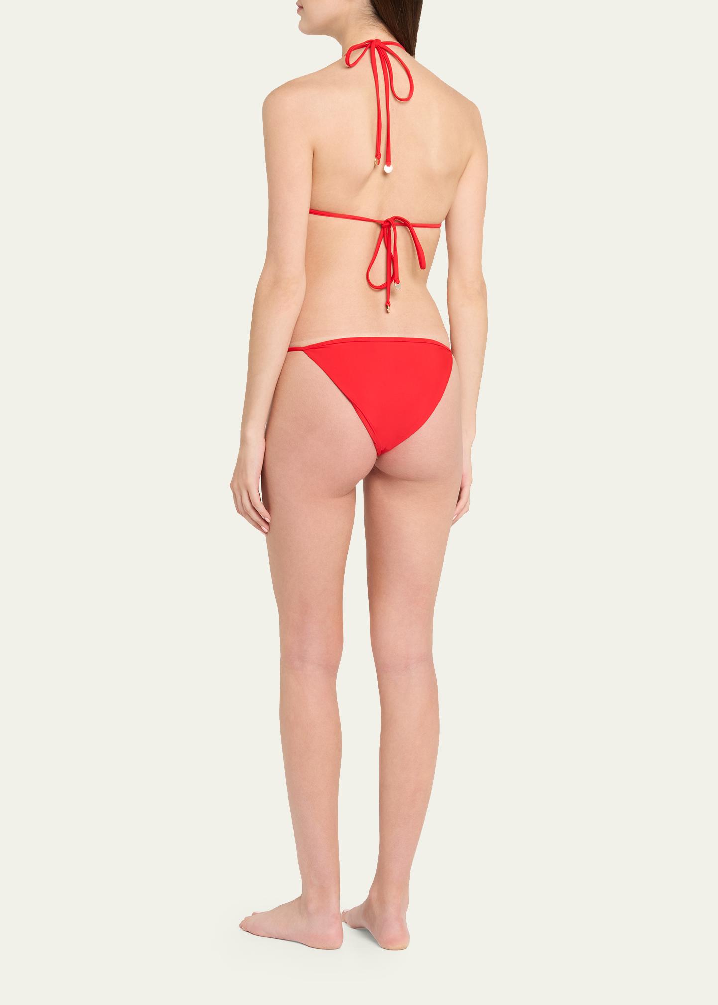 Ramy Brook Nancy Ring Triangle Bikini Top - Bergdorf Goodman