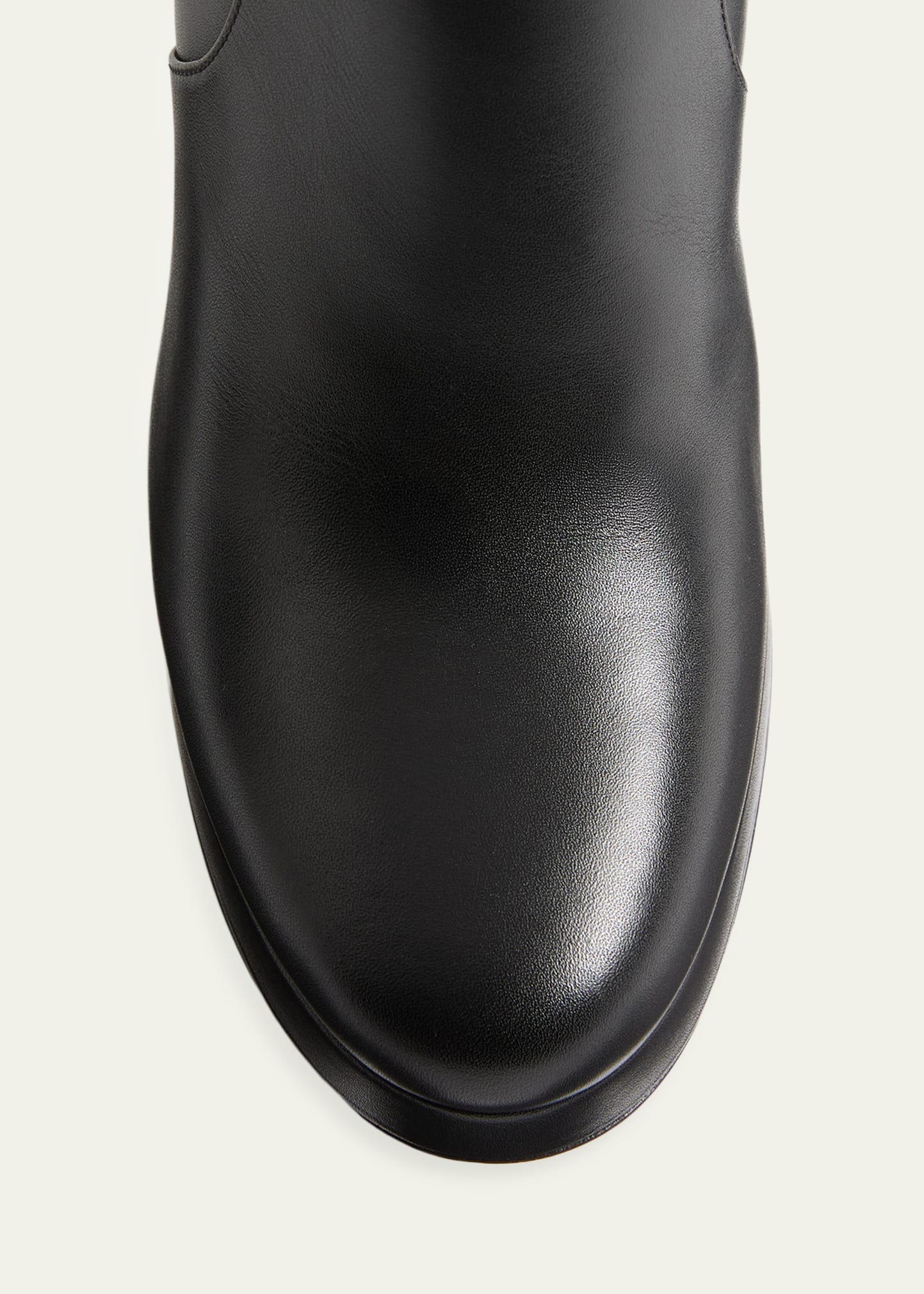 Valentino Garavani 90mm Fawcette Platform Leather Ankle Boots