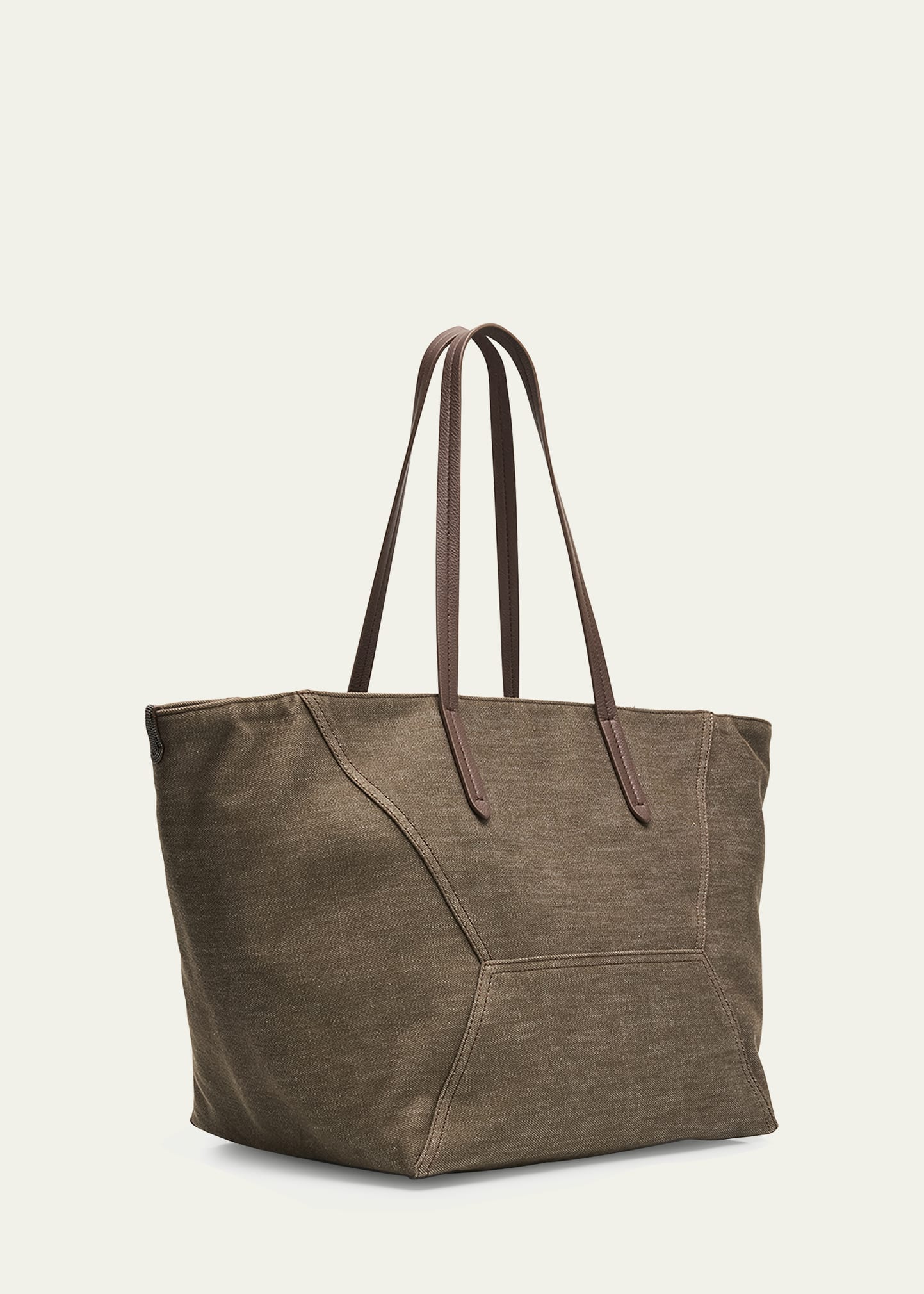 Brunello Cucinelli No-Fade Denim Tote Bag - Bergdorf Goodman