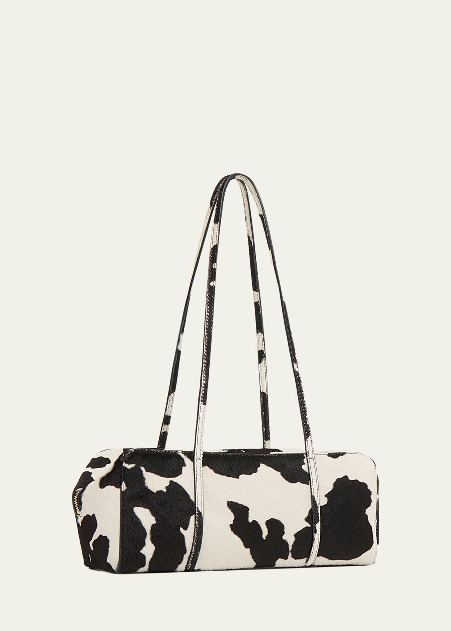 Mansur Gavriel Filo Cow-Print Calf Hair Shoulder Bag - Bergdorf