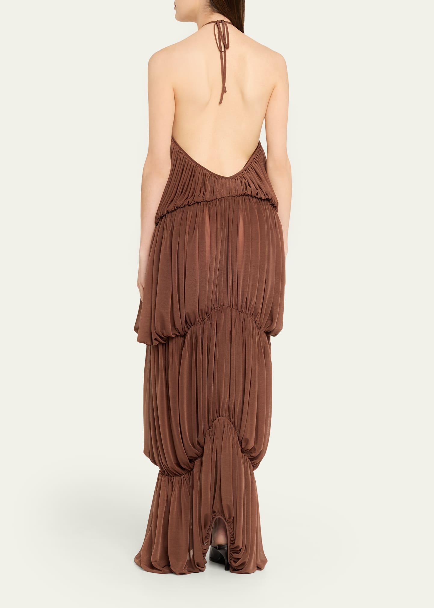 ronny kobo wyeth halter knit combo maxi dress Ronny Kobo - Wyeth Dress