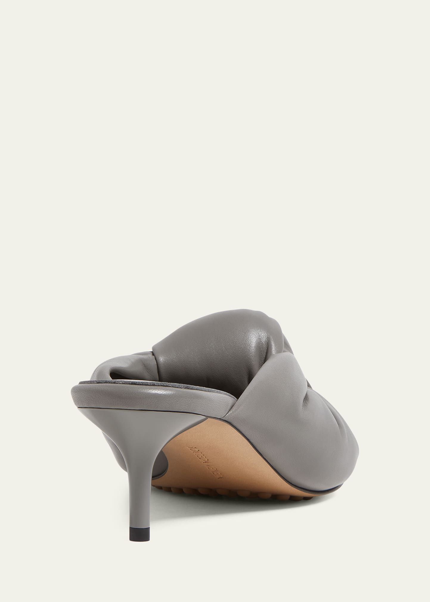 Bottega Veneta 35mm Cherry Knotted Leather Mule Sandals - Bergdorf