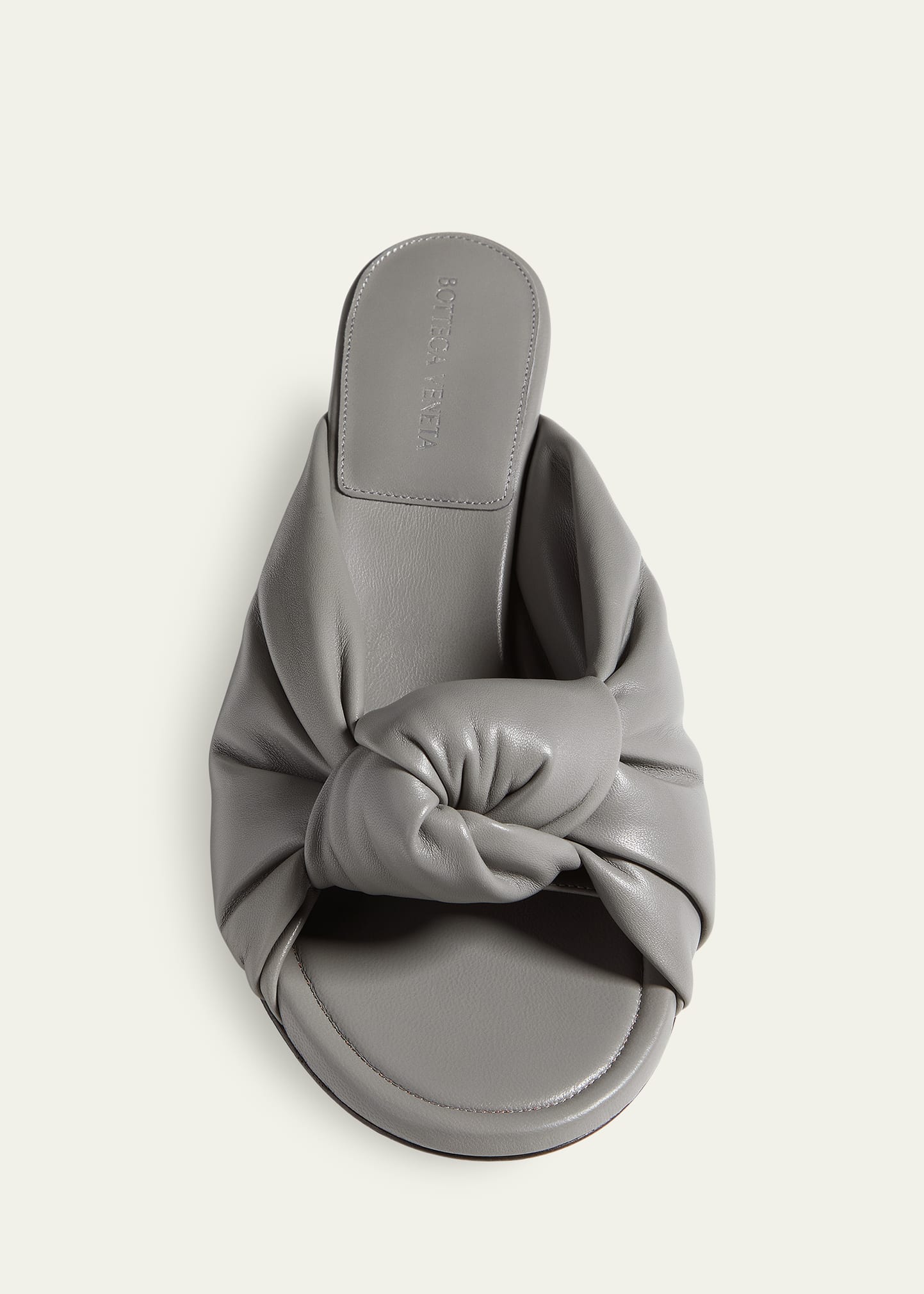 Bottega Veneta 35mm Cherry Knotted Leather Mule Sandals - Bergdorf