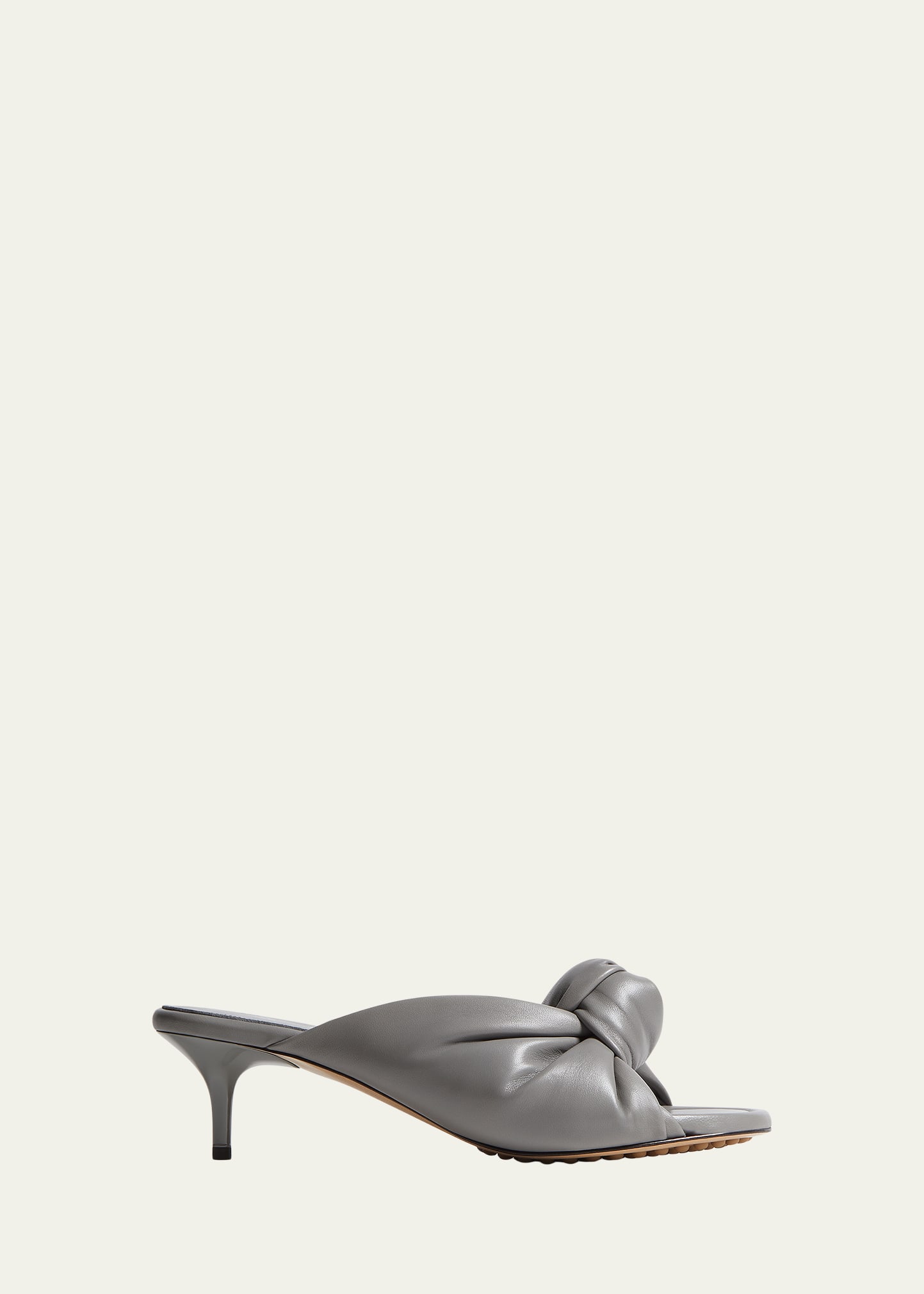 Bottega Veneta 35mm Cherry Knotted Leather Mule Sandals - Bergdorf