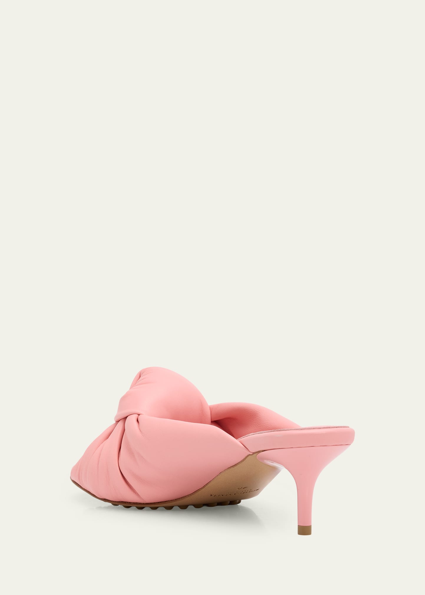 Bottega Veneta 35mm Cherry Knotted Leather Mule Sandals - Bergdorf
