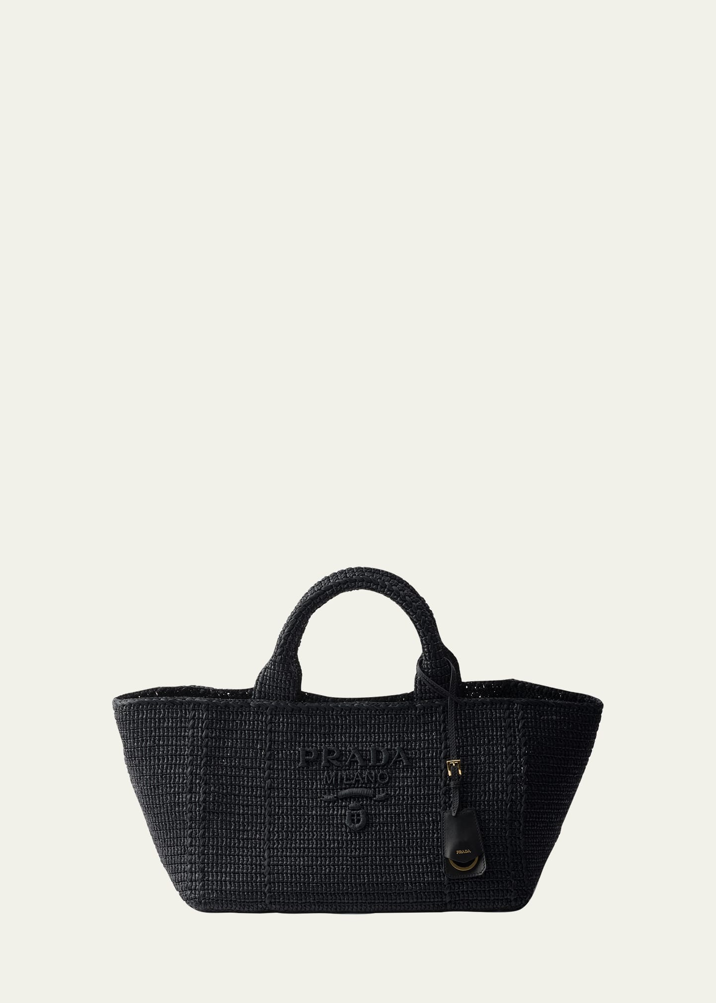 Prada Crochet Viscose Raffia Tote Bag - Bergdorf Goodman