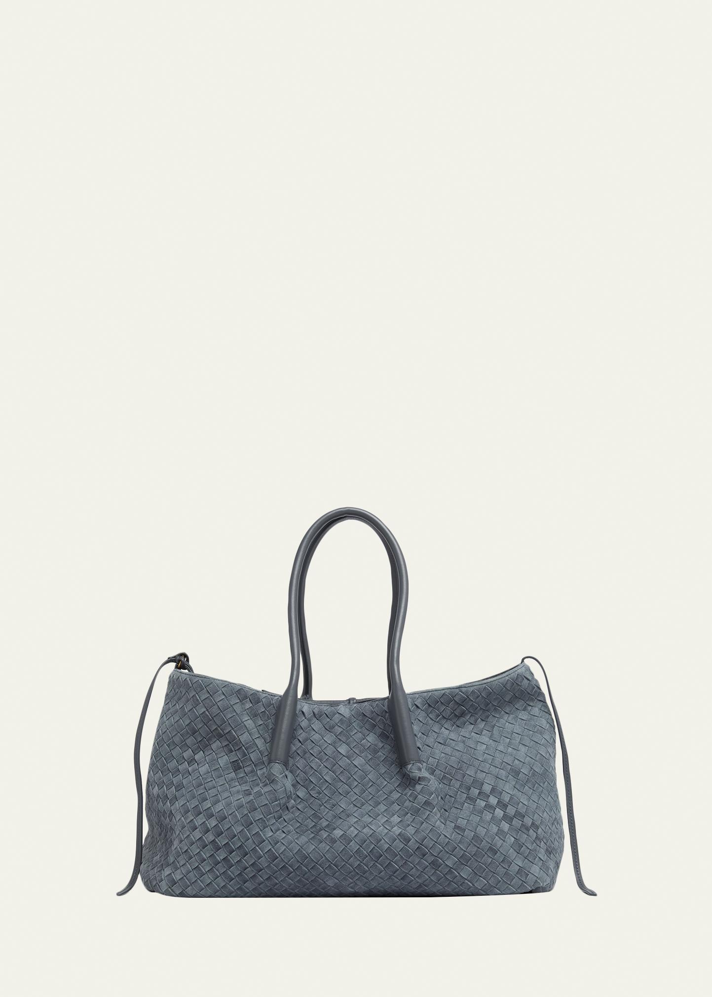 Bottega Veneta Pinacoteca Reversible Suede Shoulder Bag - Bergdorf 
