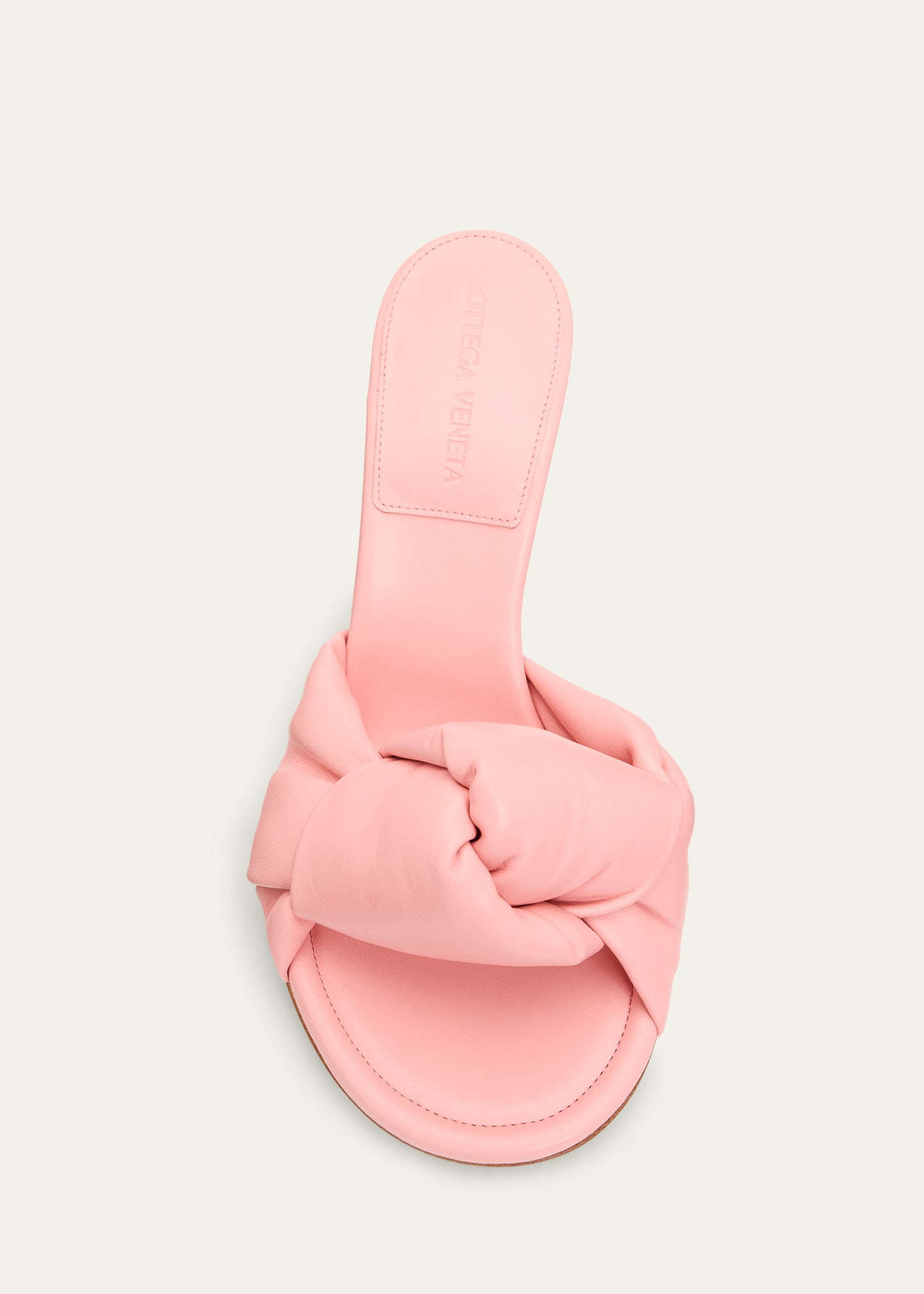 Bottega Veneta 90mm Cherry Nappa Leather Mules - Bergdorf Goodman