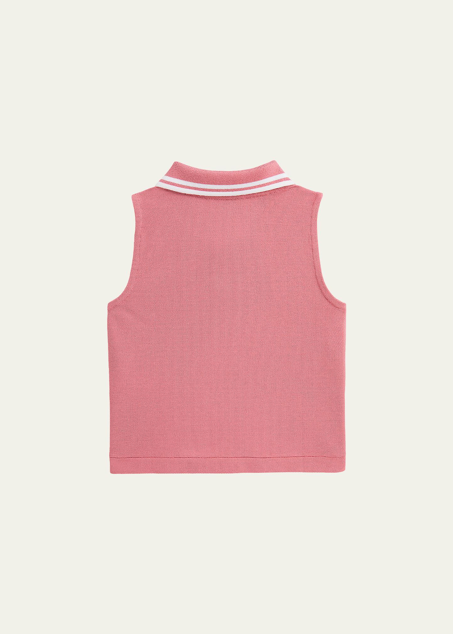 Polo Ralph Lauren Little Girl's & Girl's Stretch Mesh Half-Zip