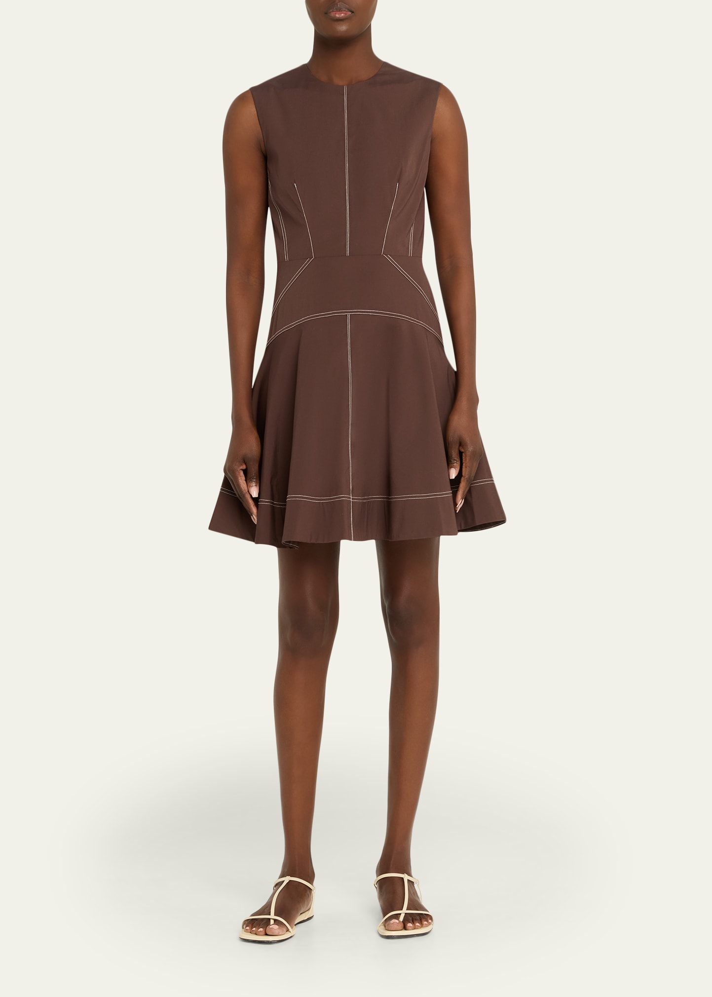 Veronica Beard Karrigan Sleeveless Mini Dress - Bergdorf Goodman