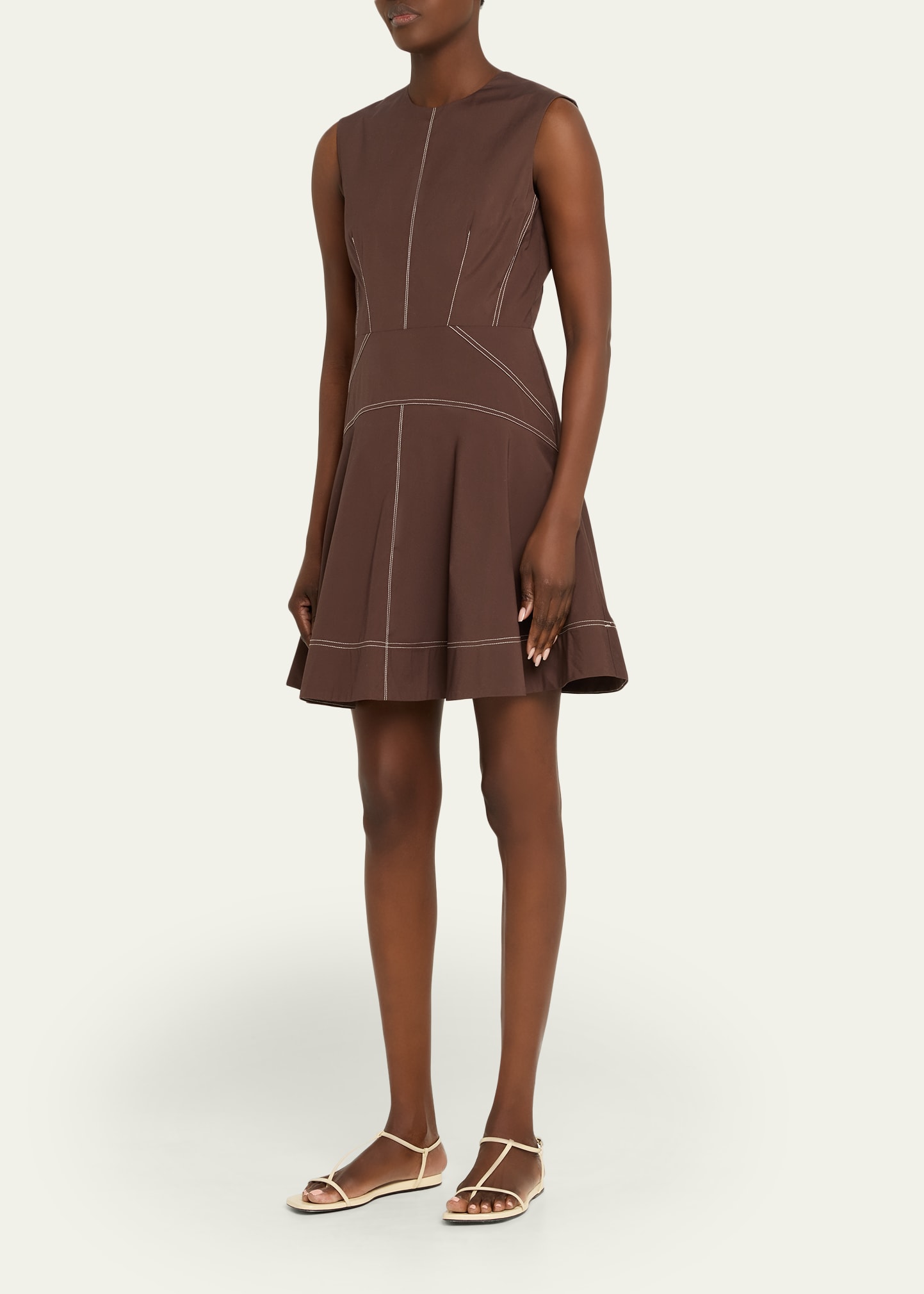 Veronica Beard Karrigan Sleeveless Mini Dress - Bergdorf Goodman