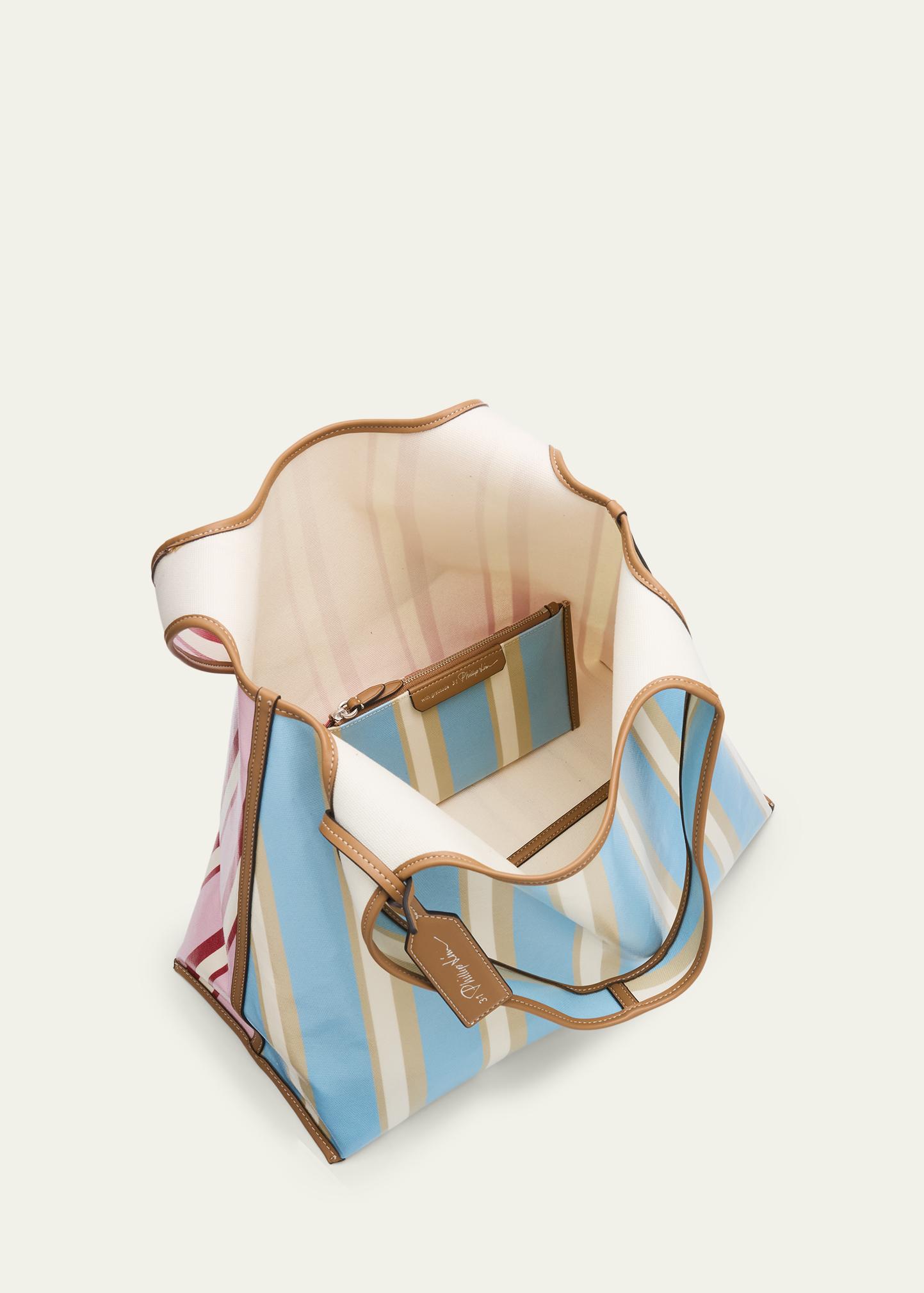 3.1 Phillip Lim Dual Stripe Market Tote Bag - Bergdorf Goodman