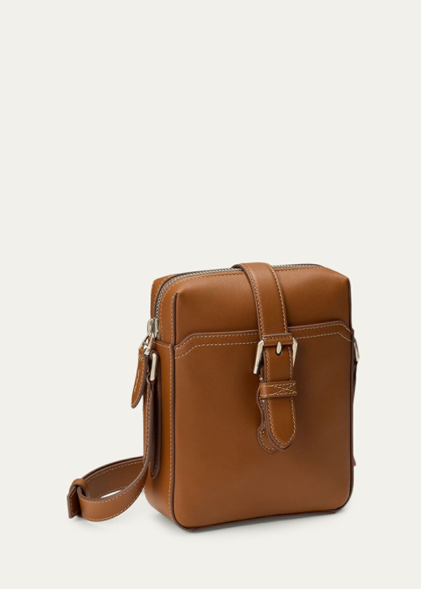 Ralph Lauren Purple Label Men's Bedford Leather Crossbody Bag