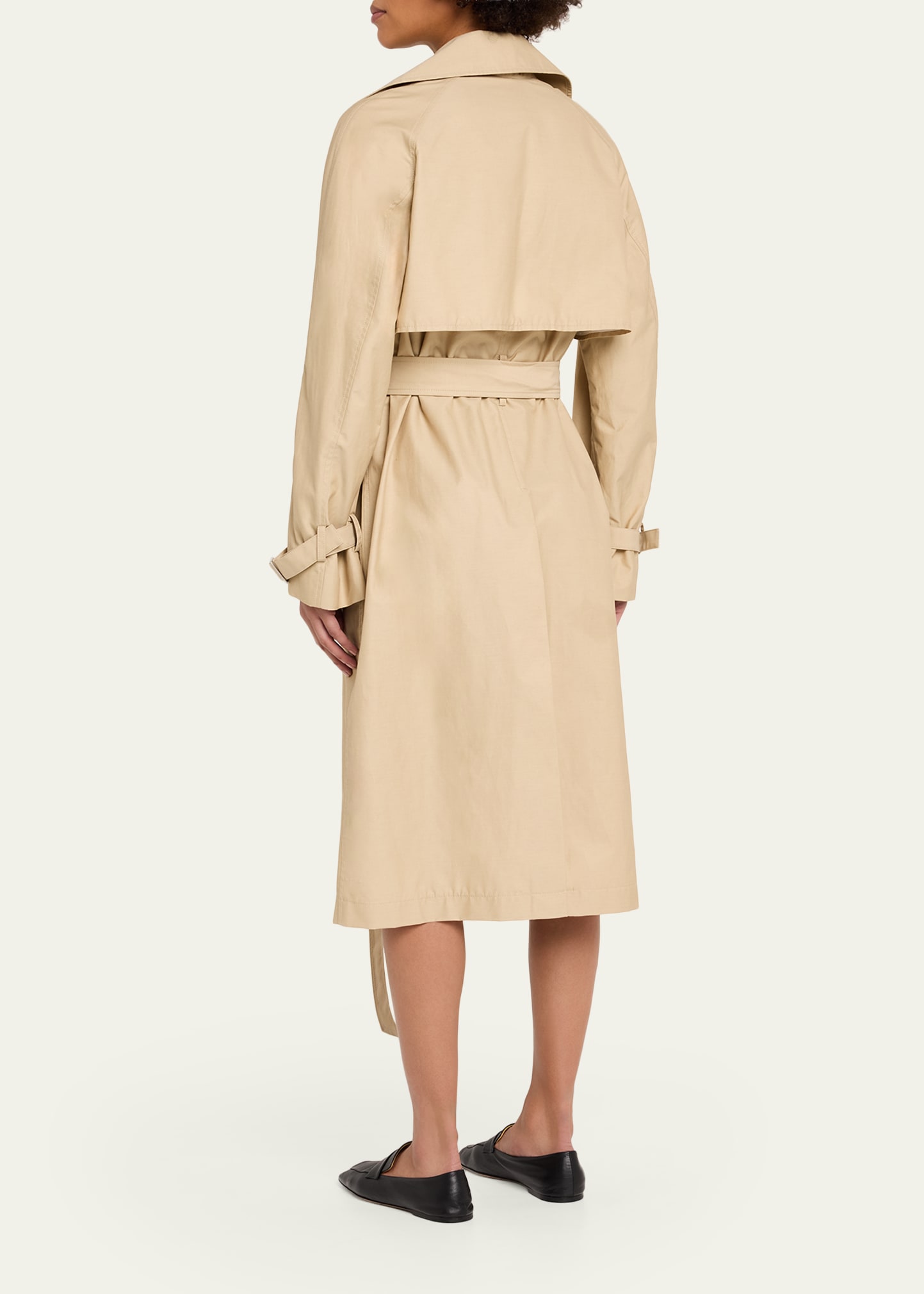 Vince Fine Twill Trench Coat - Bergdorf Goodman