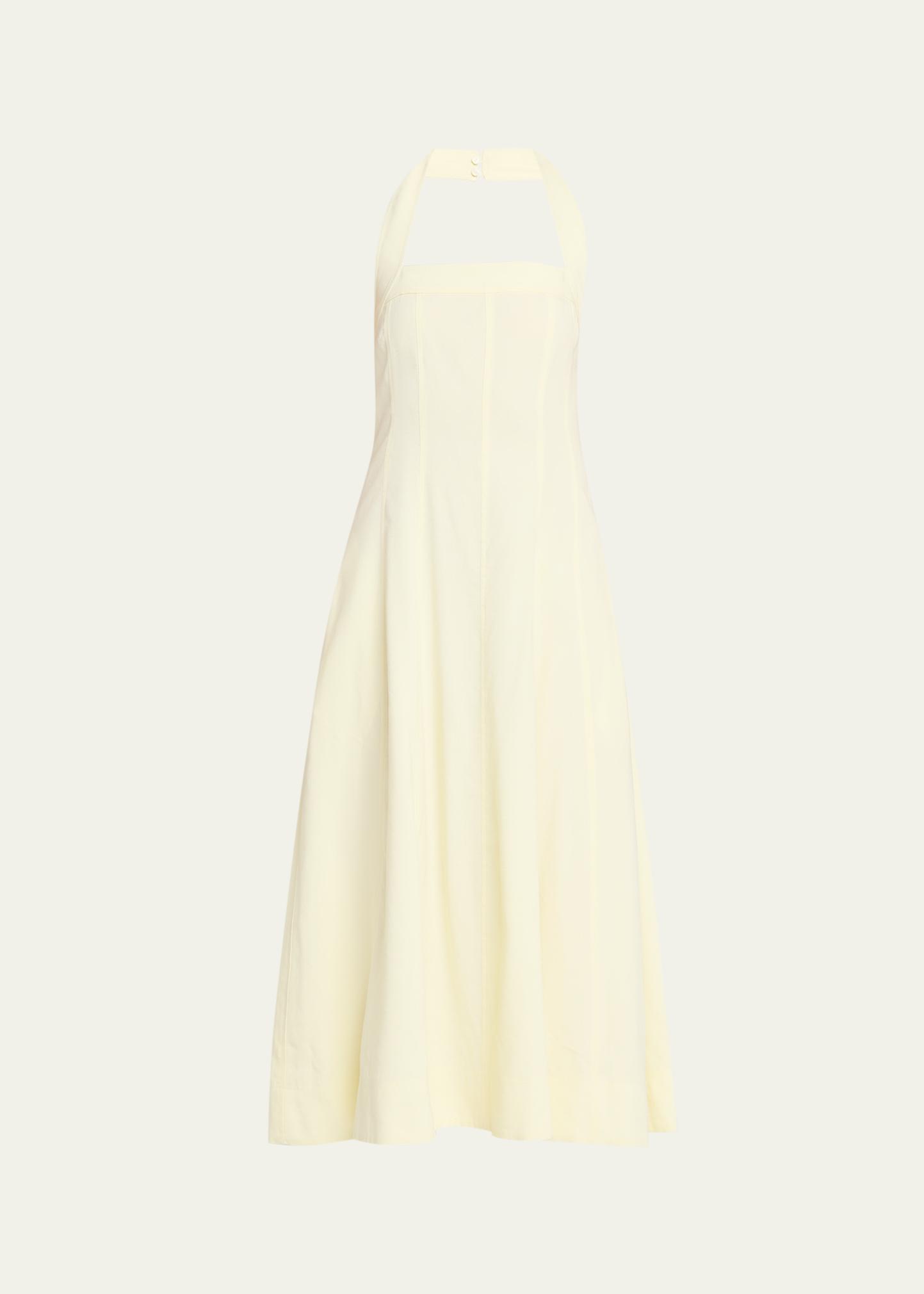 A.L.C. Women's Elinor Halter Dress - Yellow - Size 2
