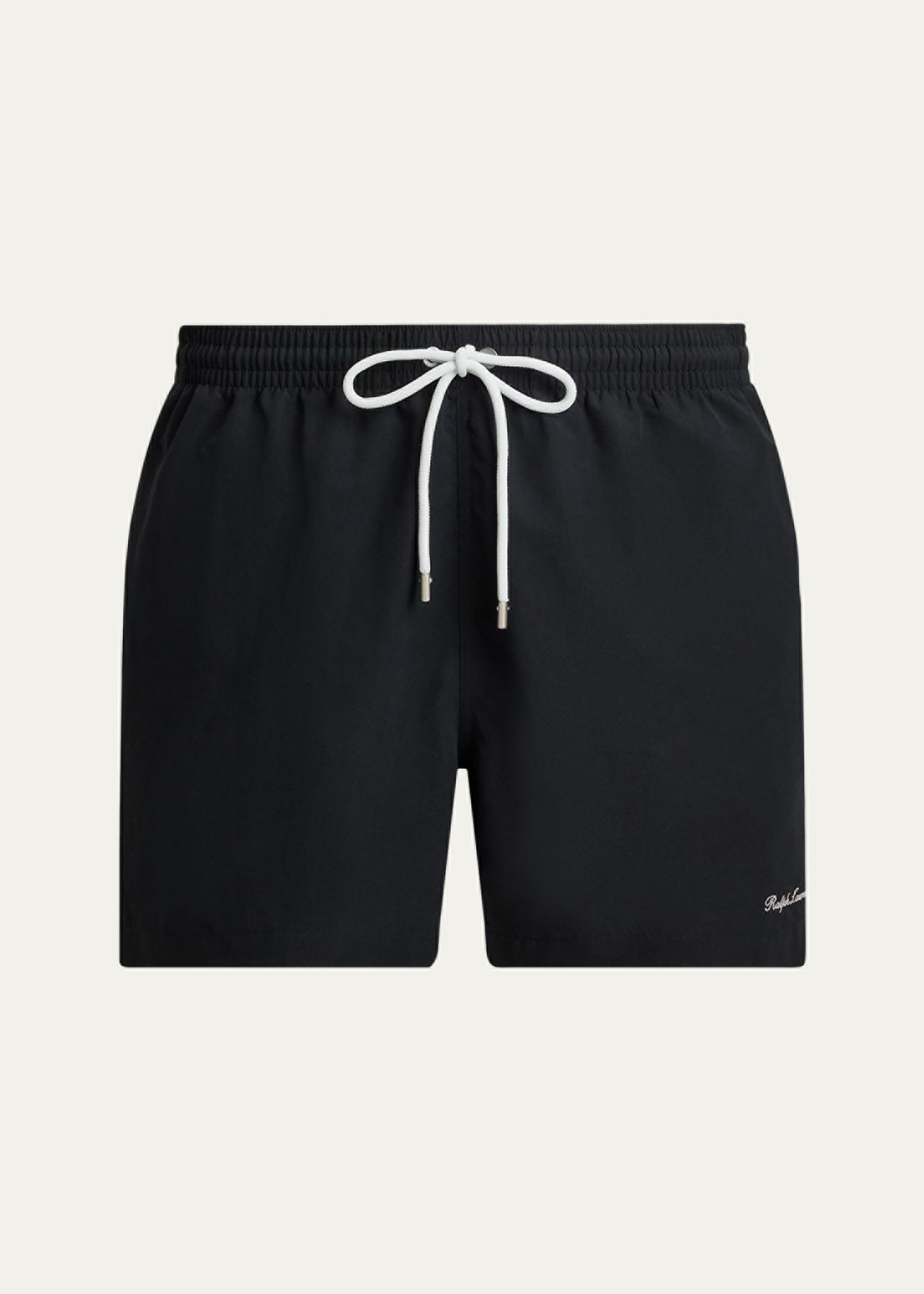 Ralph Lauren Purple Label Men's 4.5-Inch Amalfi Linen Swim Trunks
