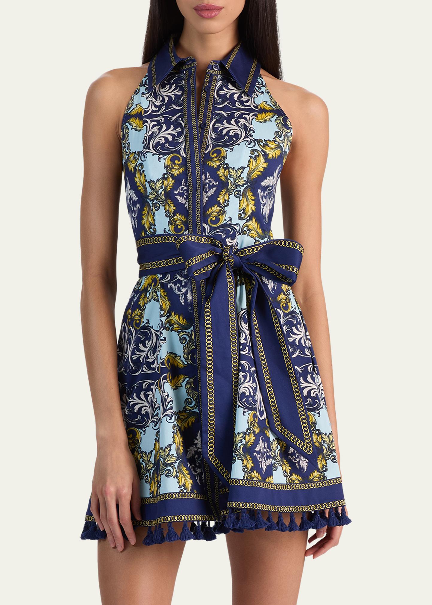 ALICE + OLIVIA Lucy Sleeveless Mini Dress - Bergdorf Goodman