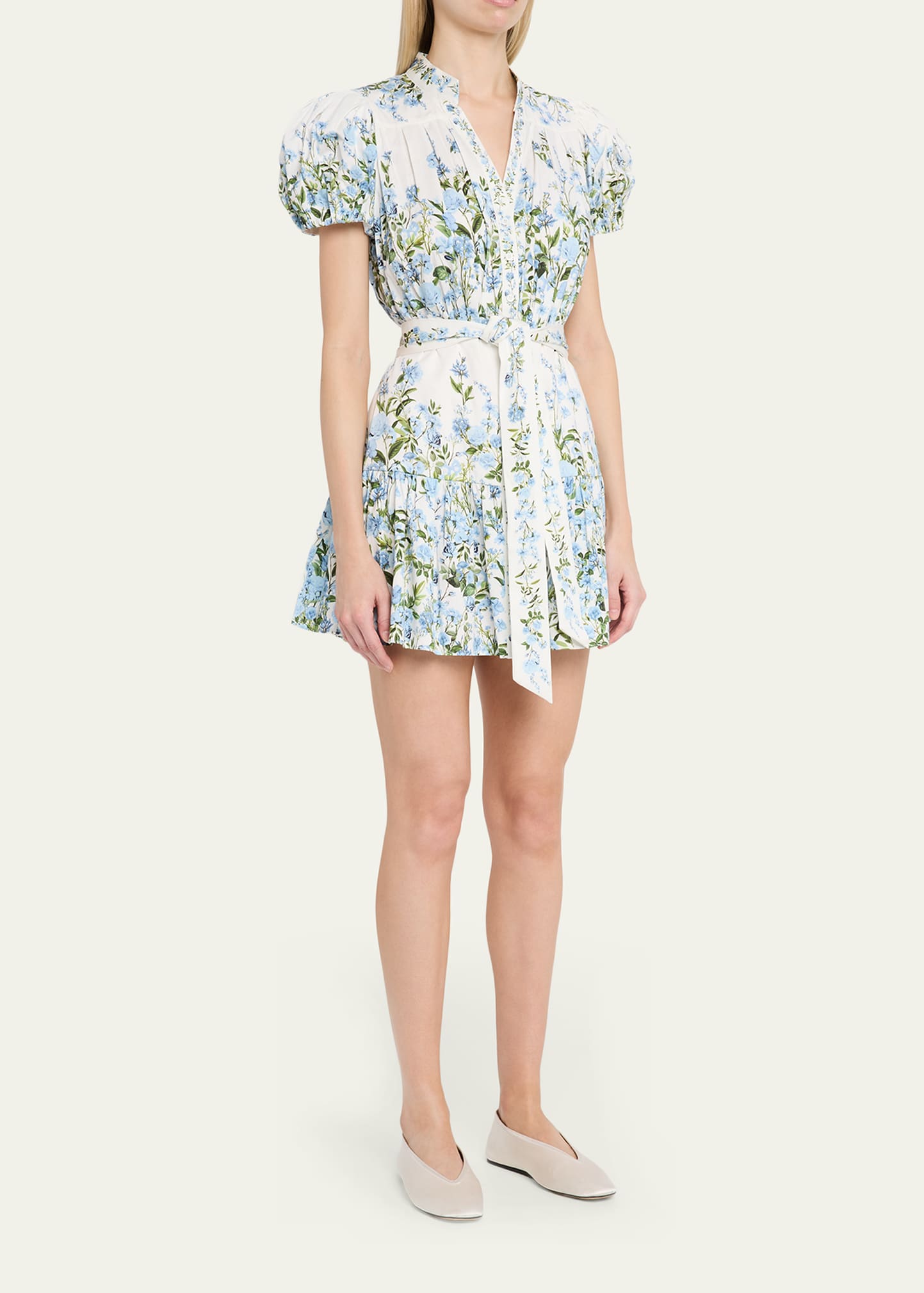alice and olivia bertha mini shirt dress Alice + Olivia