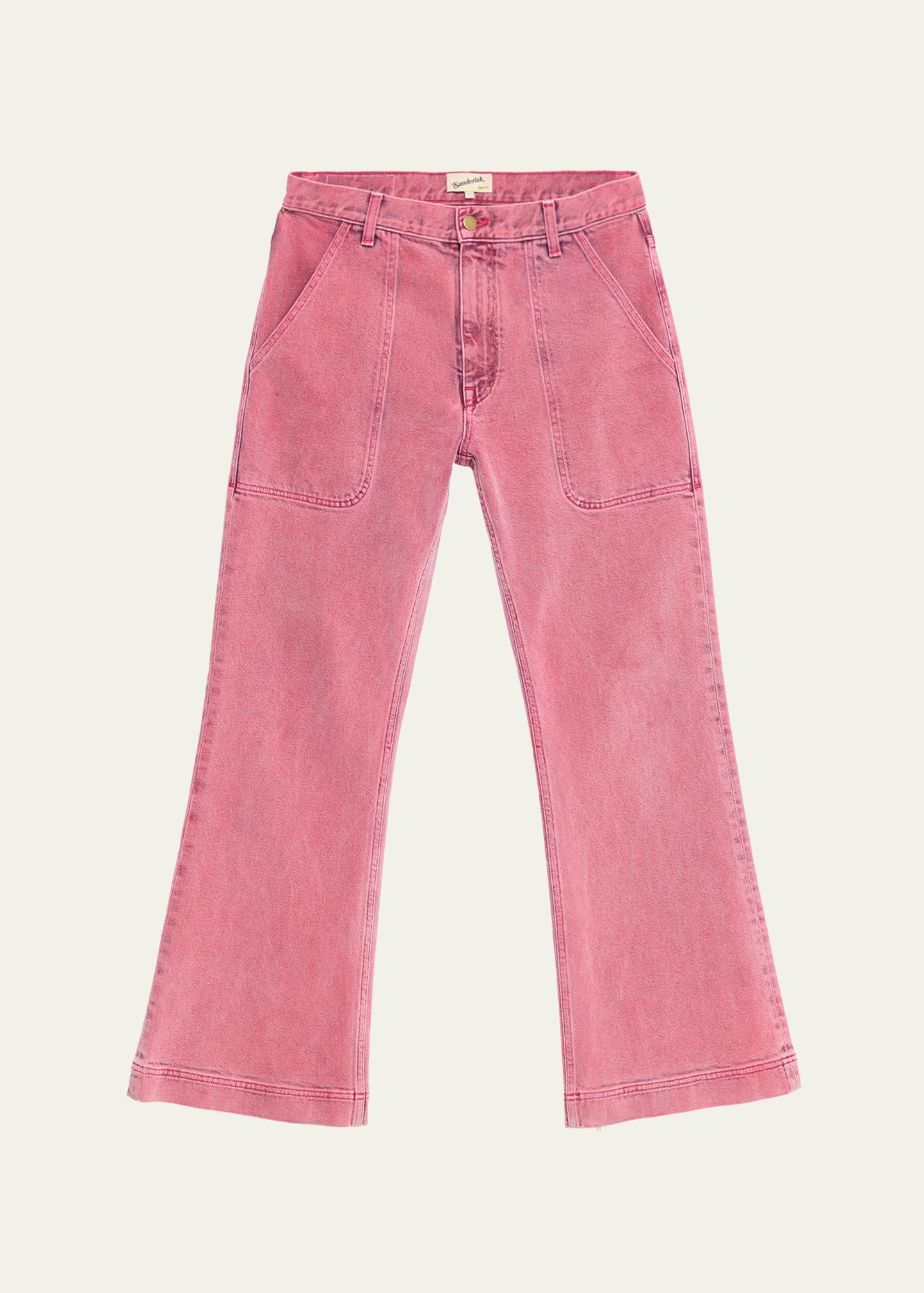 Sanderlak Men's Utility Relaxed Flare Jeans - Bergdorf Goodman