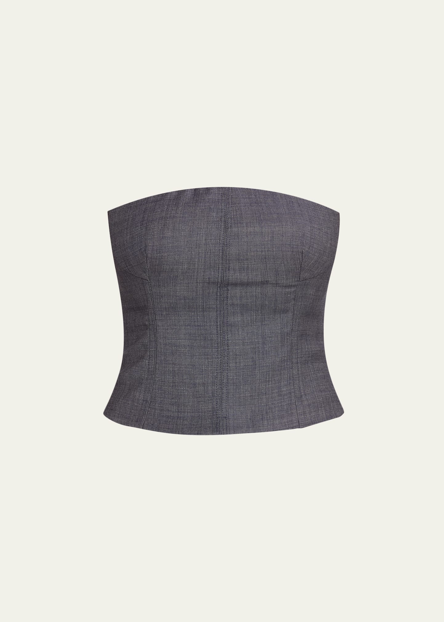 TWP Jillian Lightweight Viscose-Wool Bustier - Bergdorf Goodman