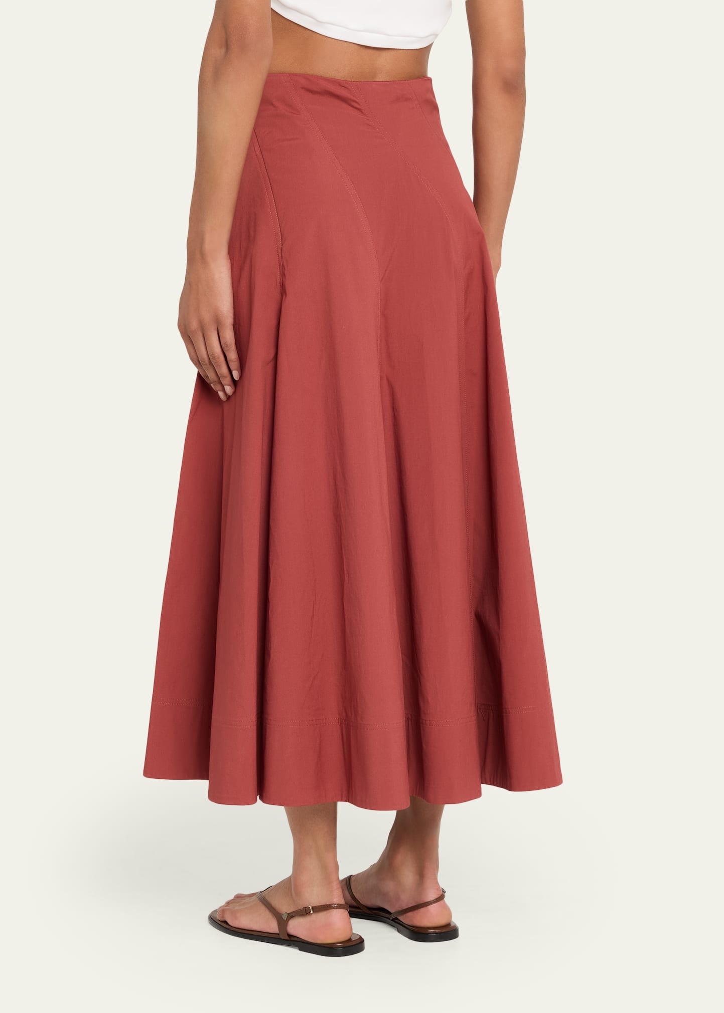 A.L.C. Gemma Paneled Midi Skirt - Bergdorf Goodman