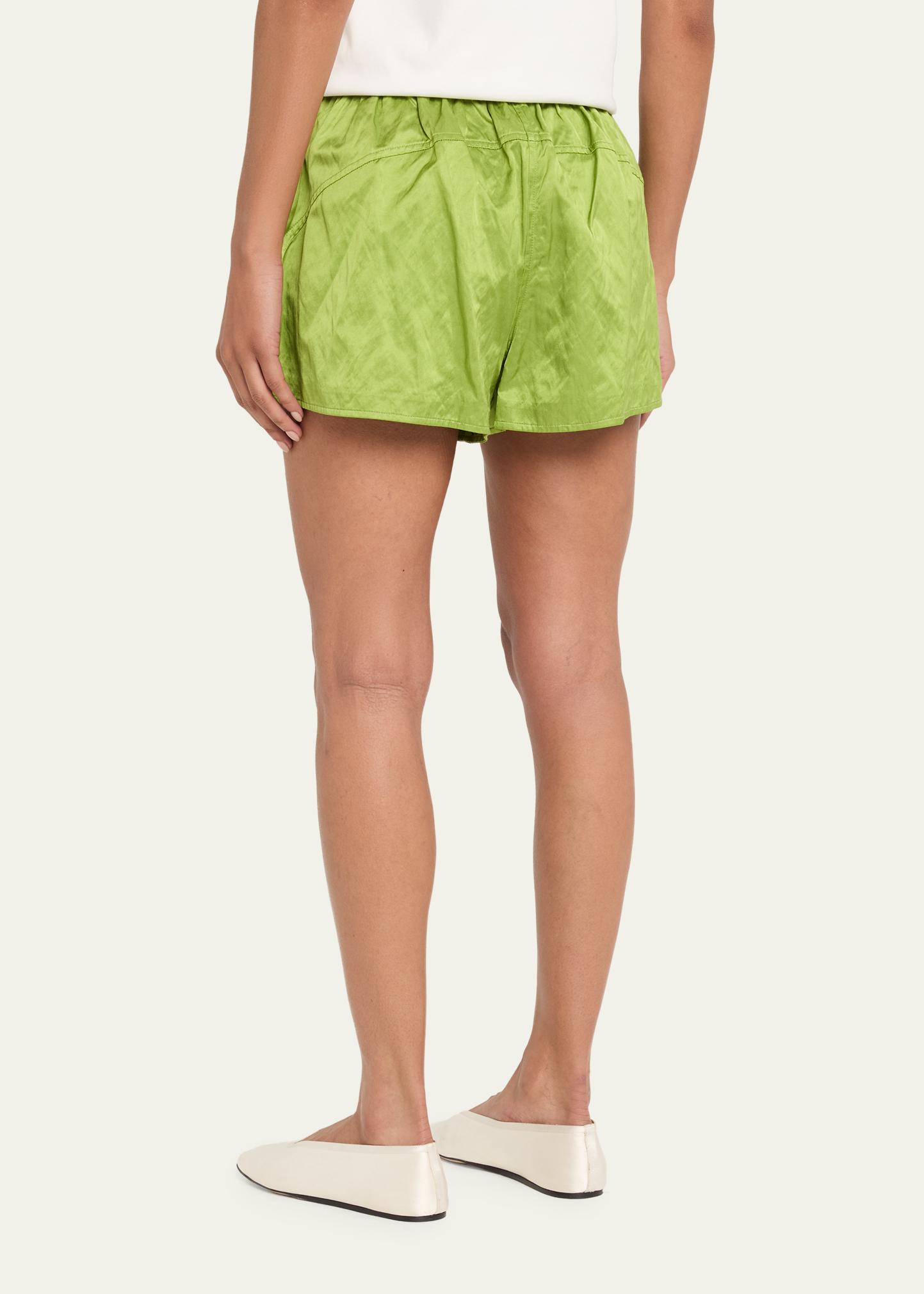 な*け様 CLASS CAMDEN MERINO SILK SHORTS A.L.C. Camden Drawstring Shorts - Bergdorf Goodman