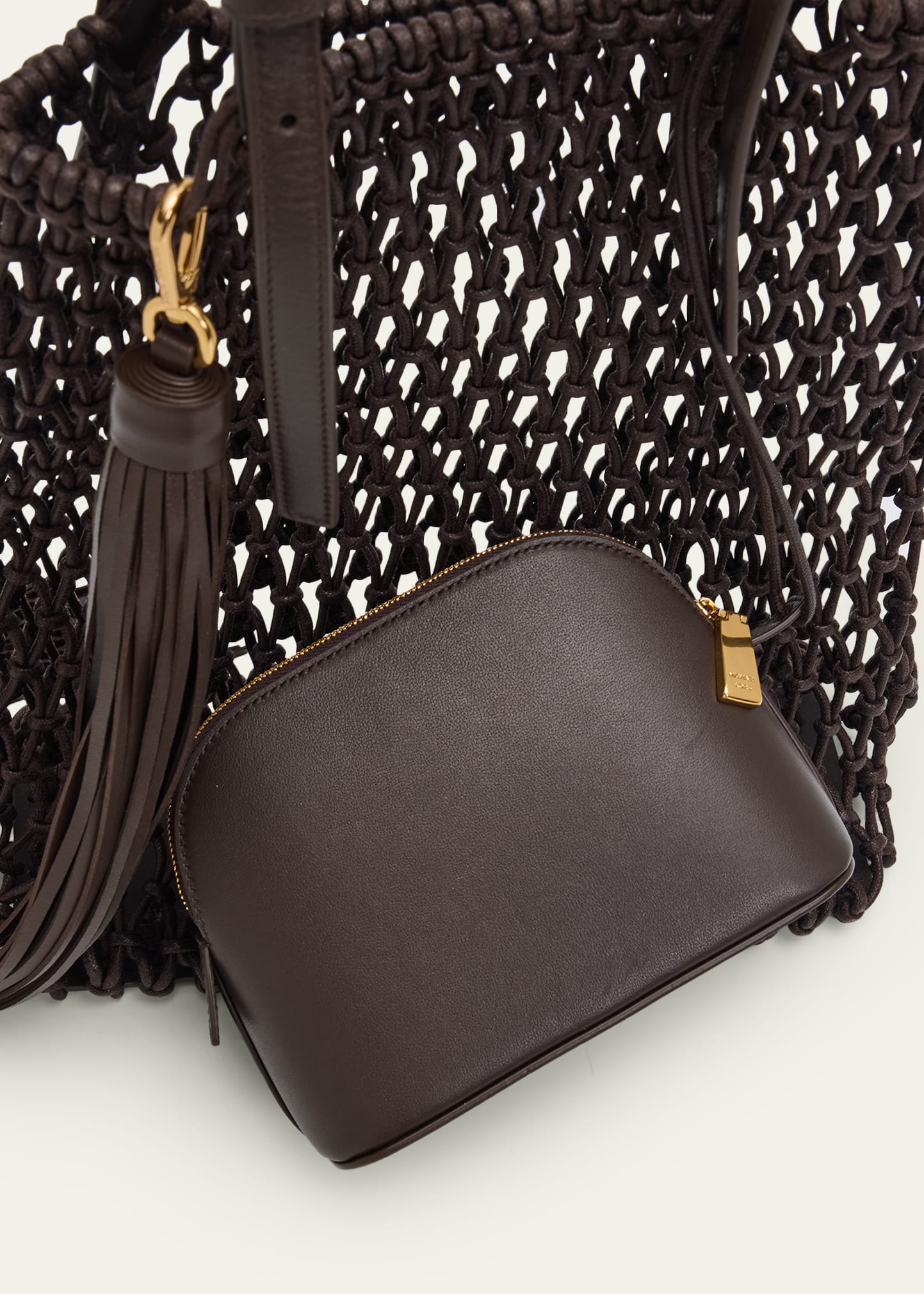 Michael Kors Loli Cotton Macrame Shoulder Bag - Bergdorf Goodman