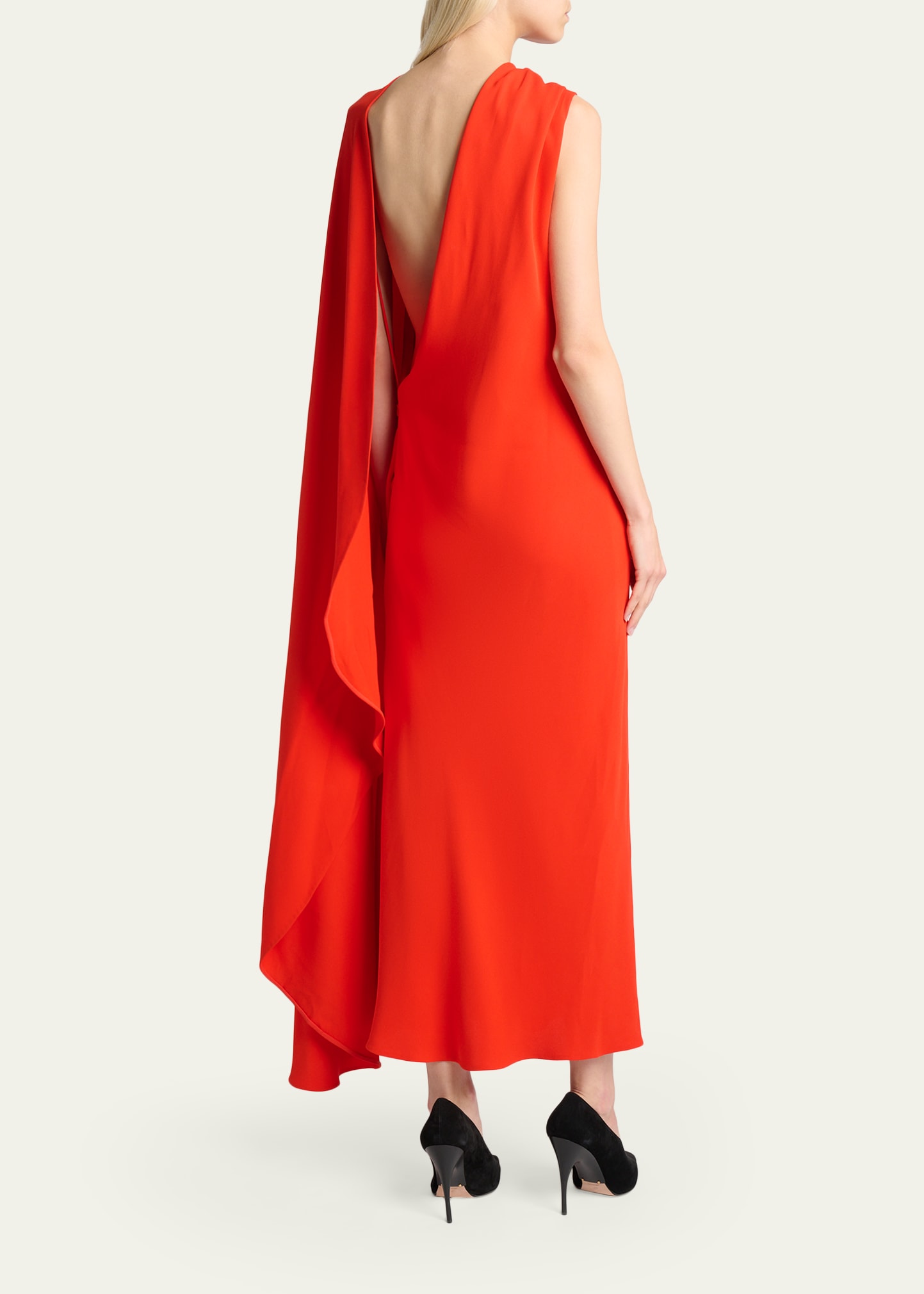 balenciaga v neck layered midi dress Balenciaga All Over BB Logo Oversized Dress - Black - Women's - 2