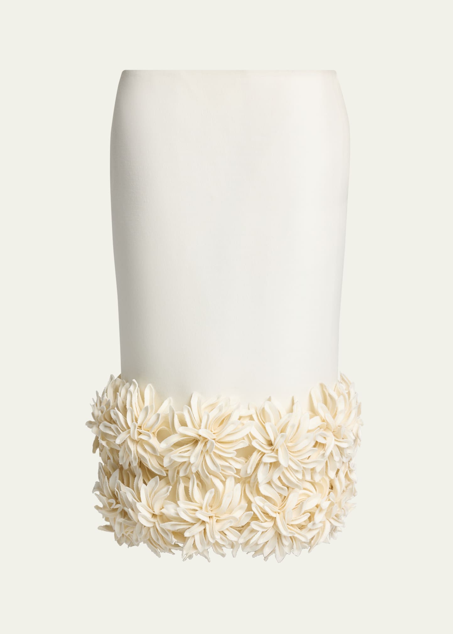 Balenciaga Pointy Flower Midi Pencil Skirt - Bergdorf Goodman
