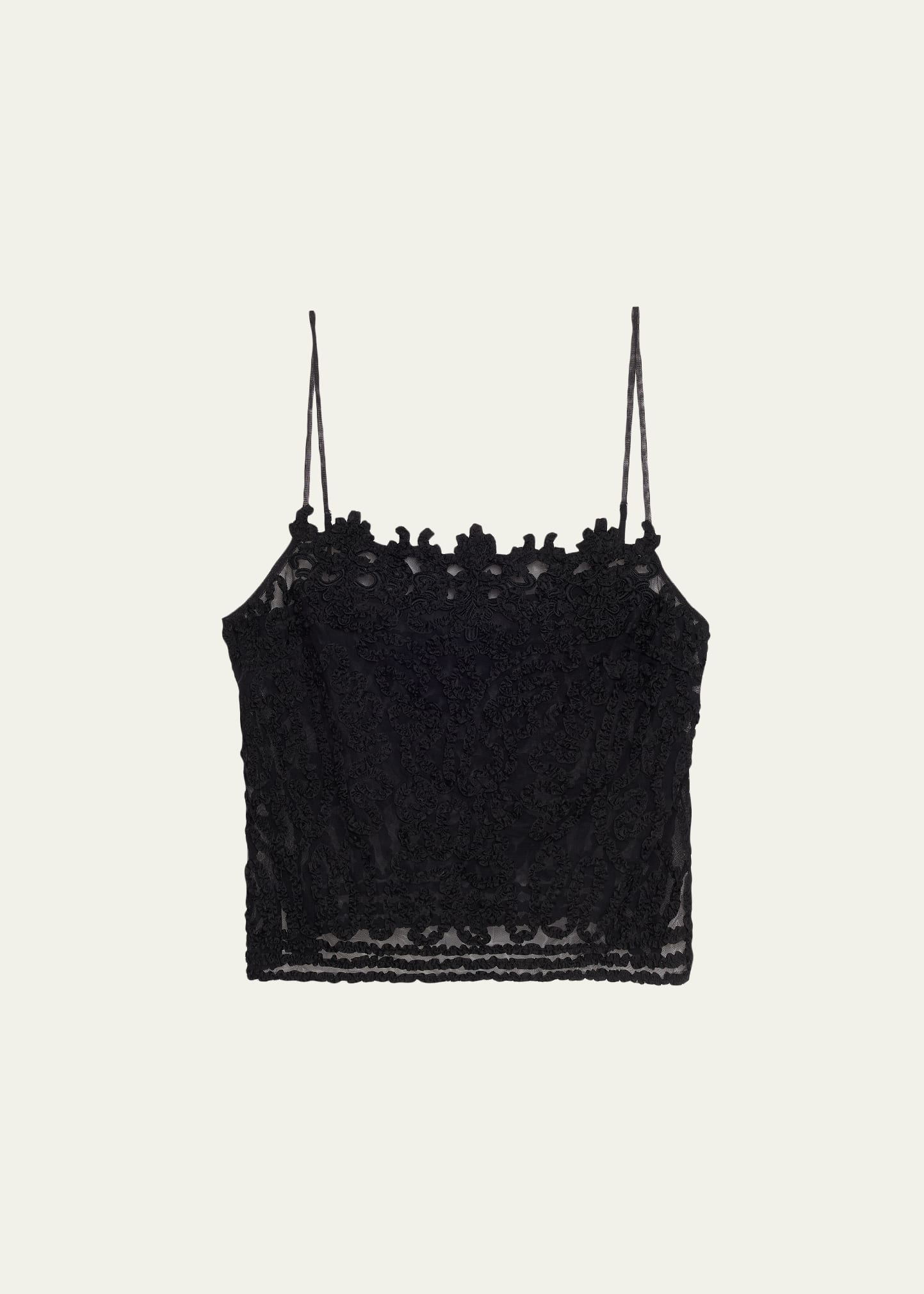 Kobi Halperin Giselle Square-Neck Ribbon Blouse - Bergdorf Goodman