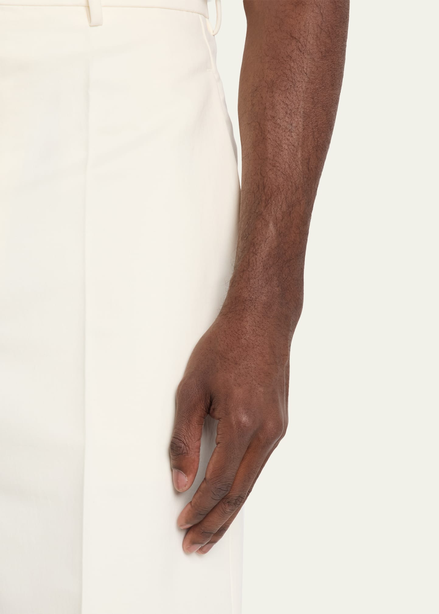 Bottega Veneta Men's Cotton and Silk-Blend Chino Shorts - Bergdorf