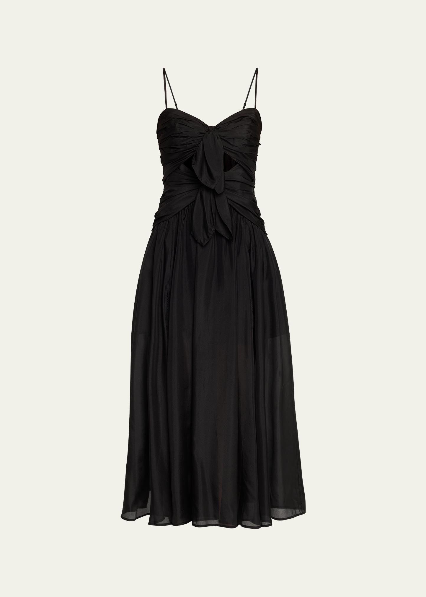 zimmermann golden surfer dress black Zimmermann- Aster Scarf Midi in long prom