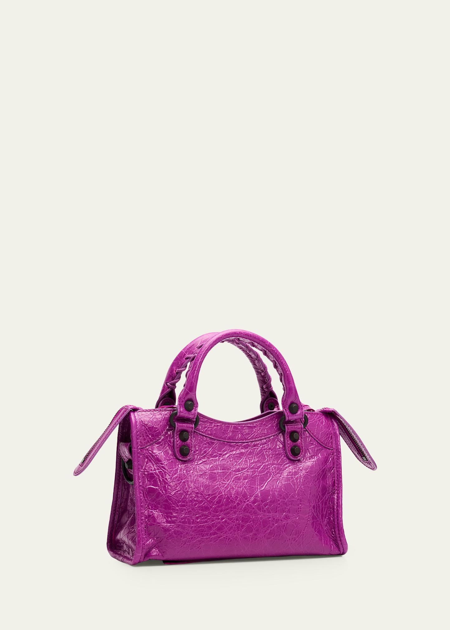 Balenciaga Le City Mini Leather Top-Handle Bag - Bergdorf Goodman