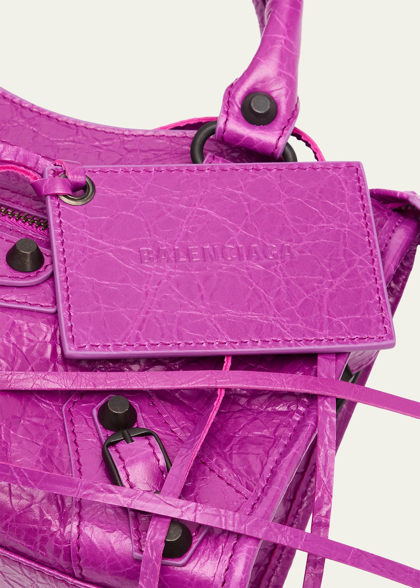 Balenciaga Le City Mini Leather Top-Handle Bag - Bergdorf Goodman