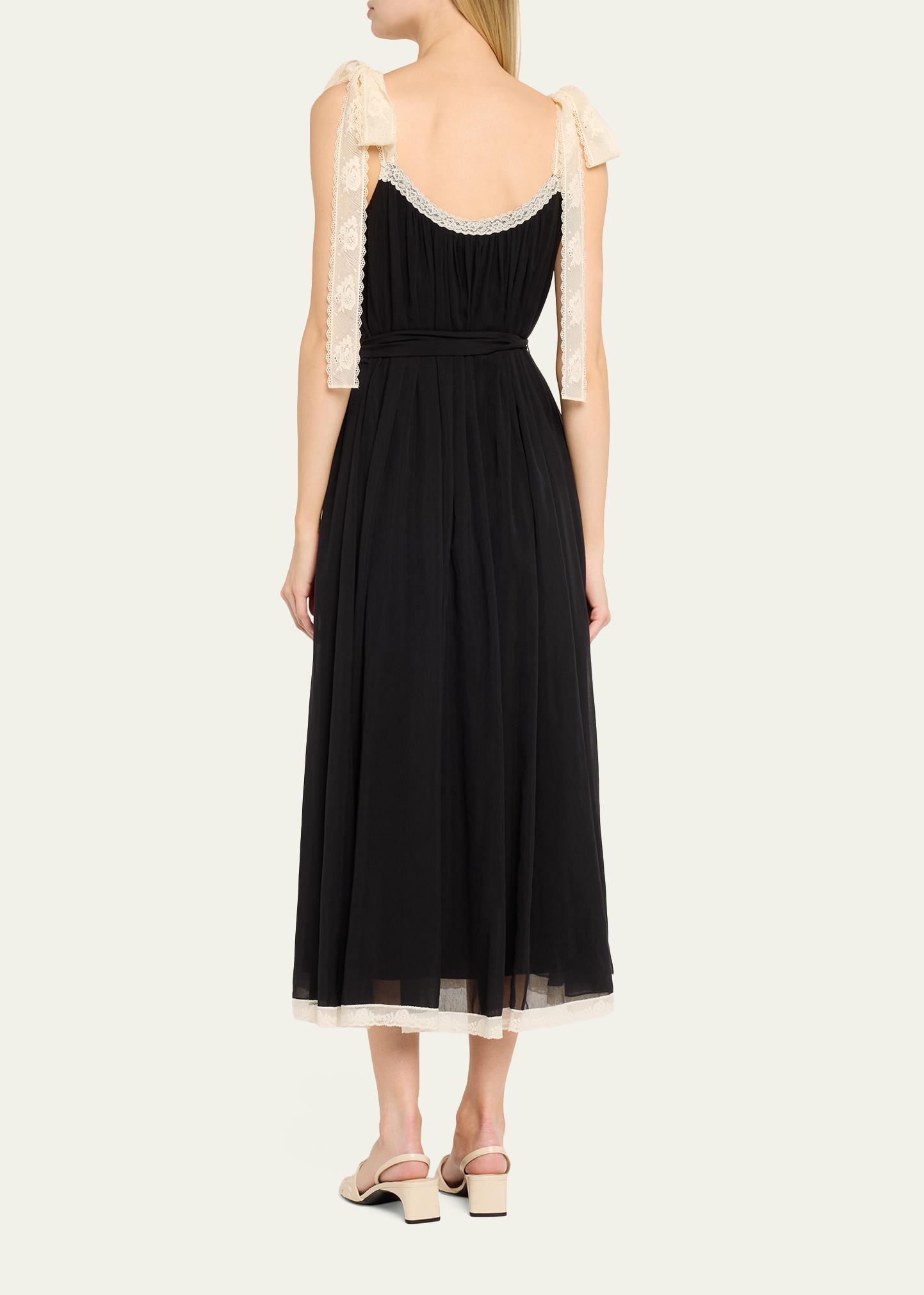 Zimmermann Roselight Lace Slip Midi Dress - Bergdorf Goodman