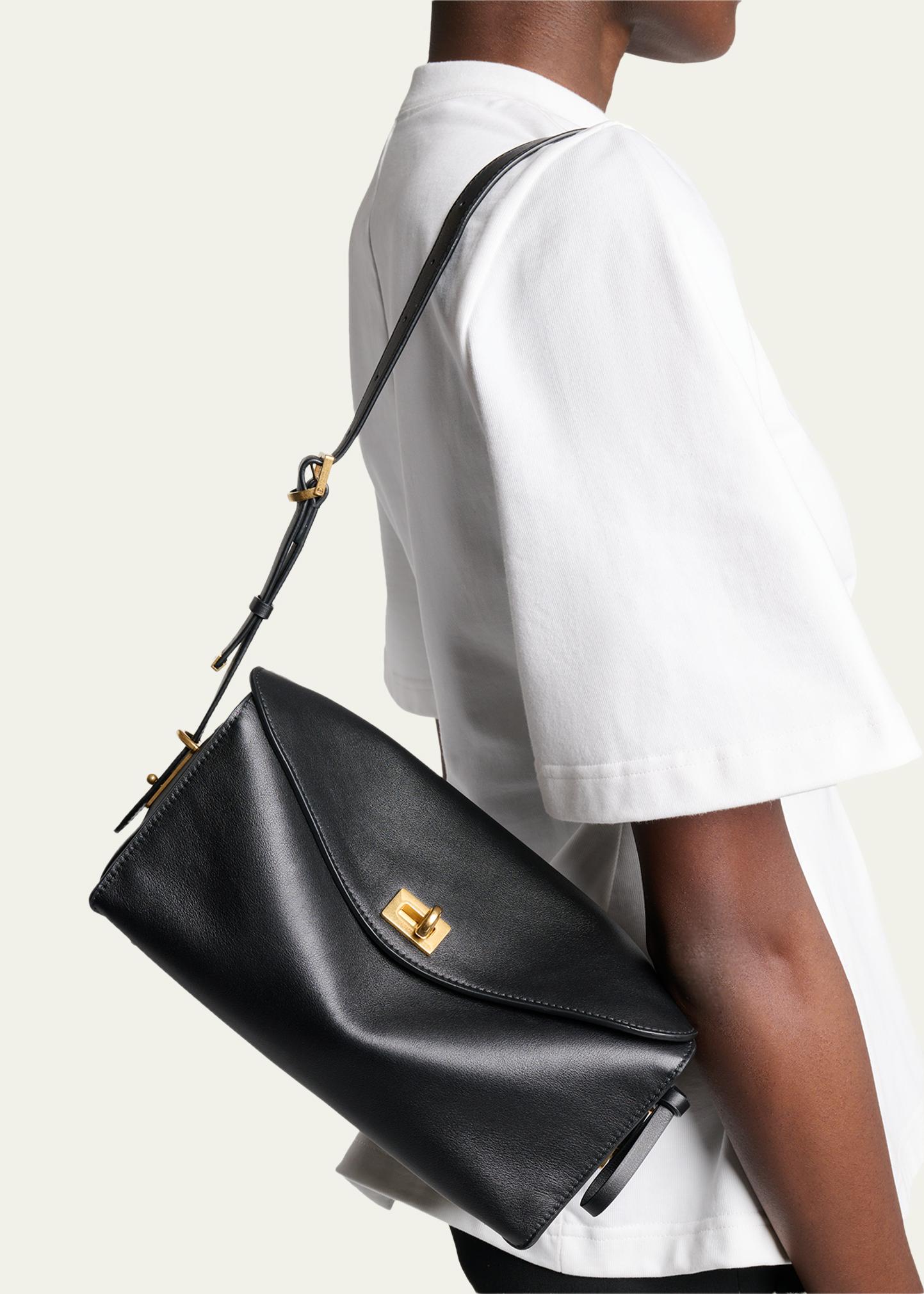 Balenciaga Le 7 Medium Leather Shoulder Bag - Bergdorf Goodman