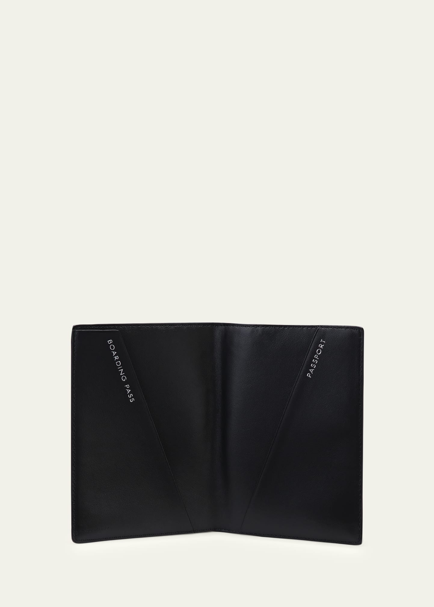 Smythson Mara Croc-Embossed Leather Passport Holder - Bergdorf Goodman