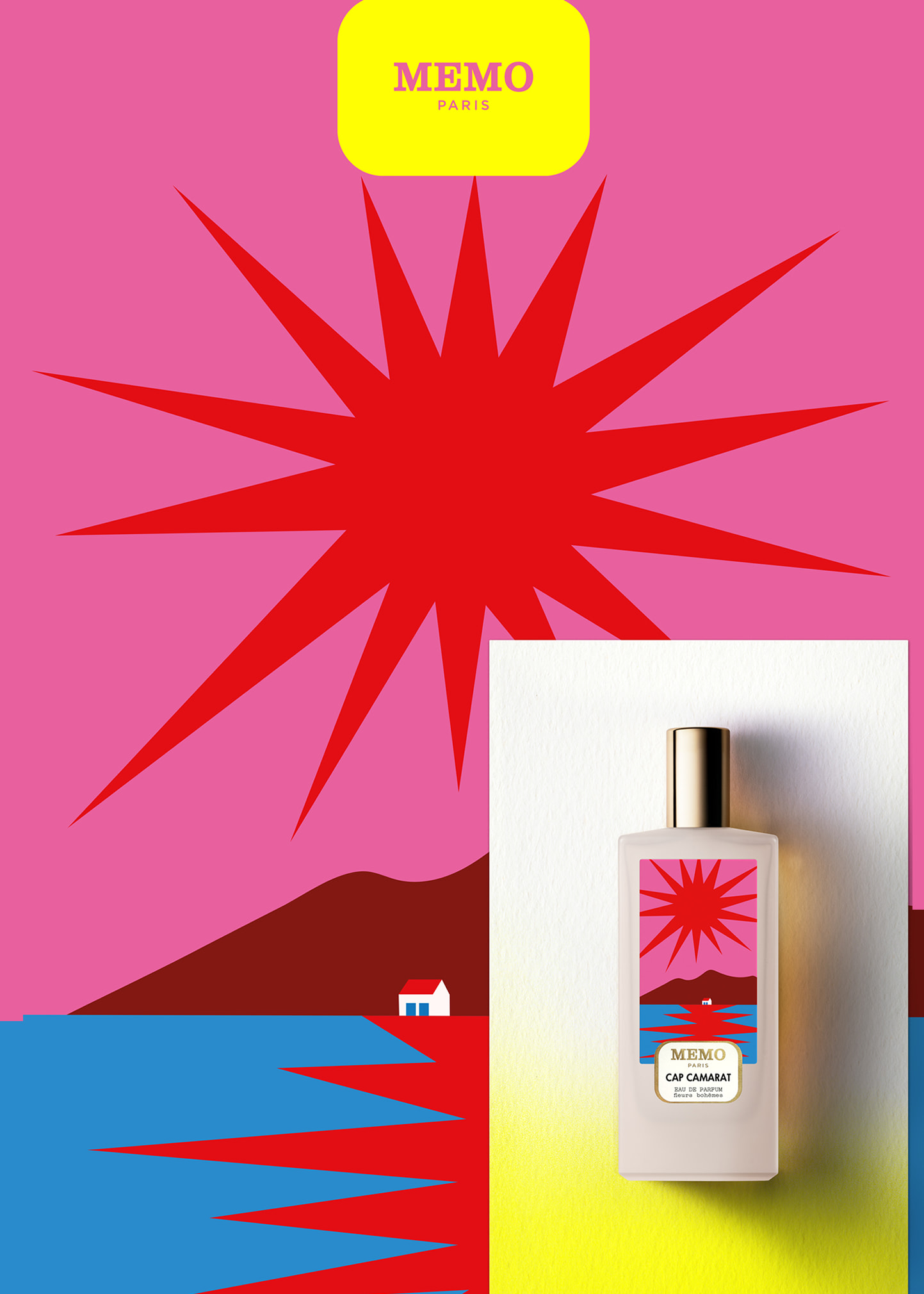 Memo Paris x Olimpia Zagnoli Limited-Edition Cap Camarat Eau de