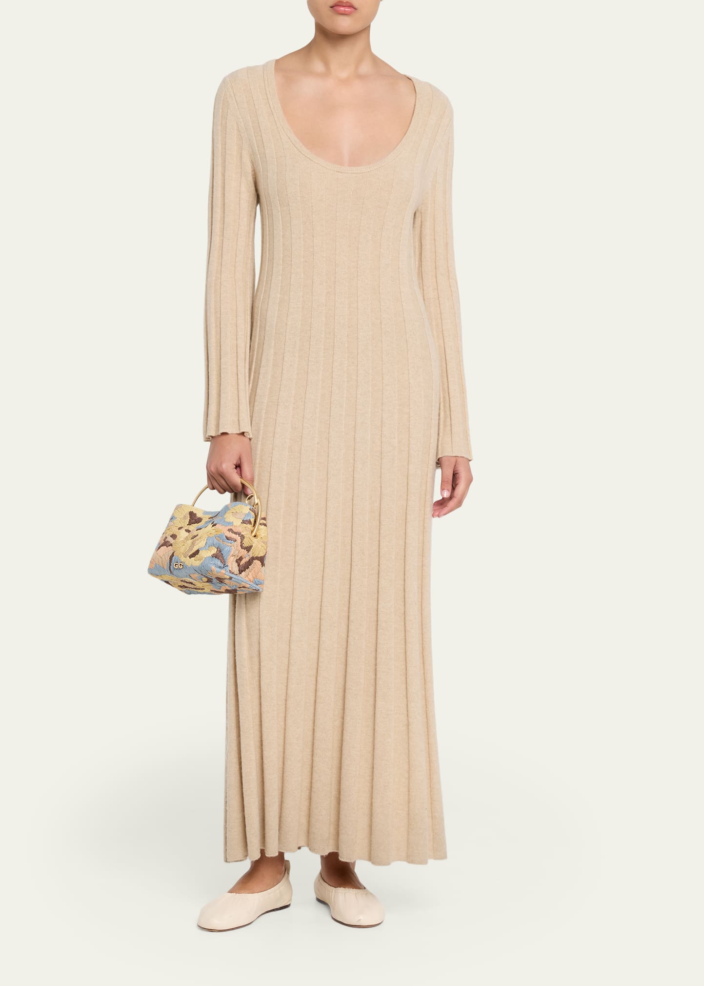 Cult Gaia Lalli Floral Crochet Raffia Top-Handle Bag - Bergdorf