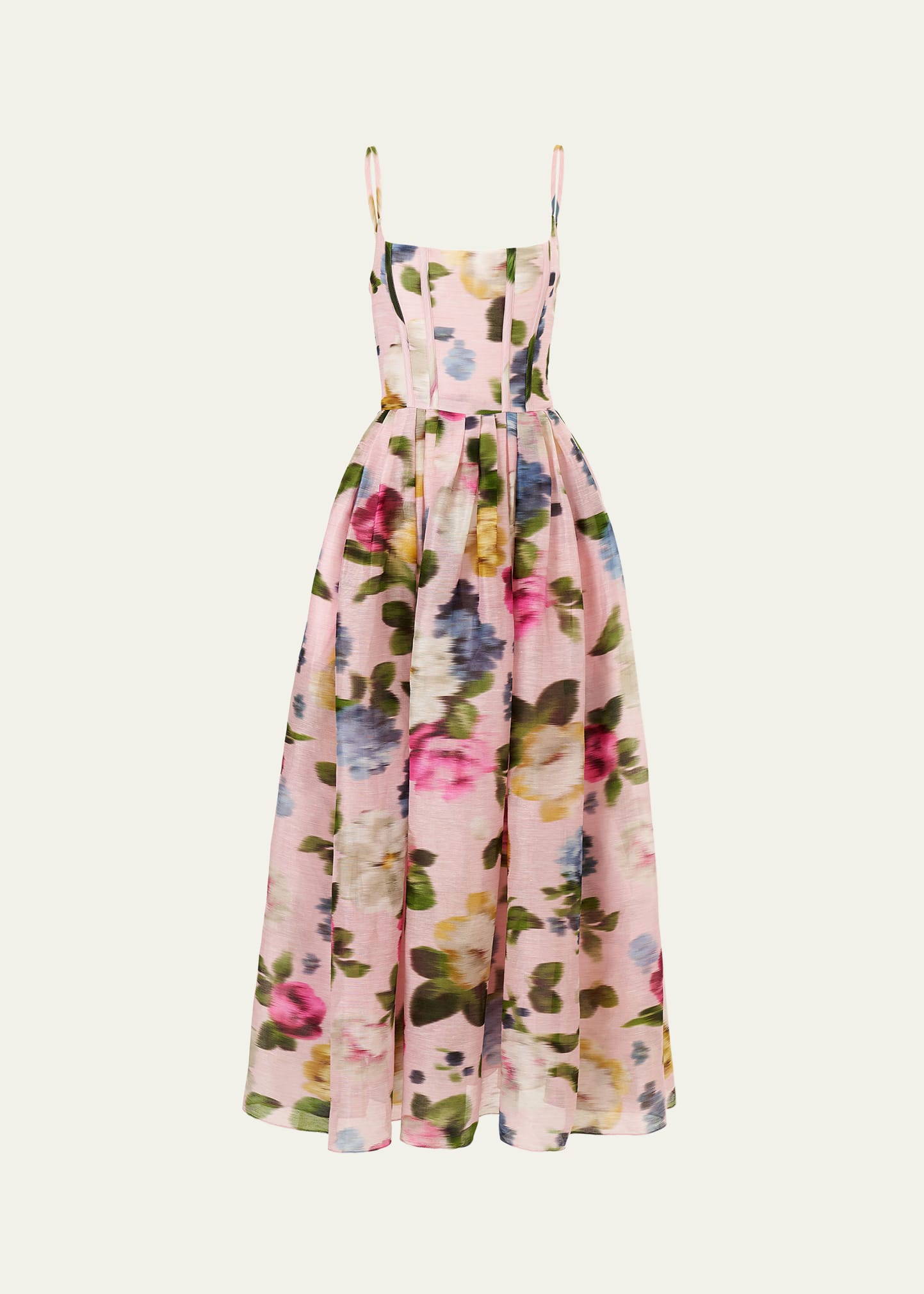 carolina herrera women's windowed floral faille cocktail dress Carolina Herrera Windowed Floral Faille Cocktail Dress