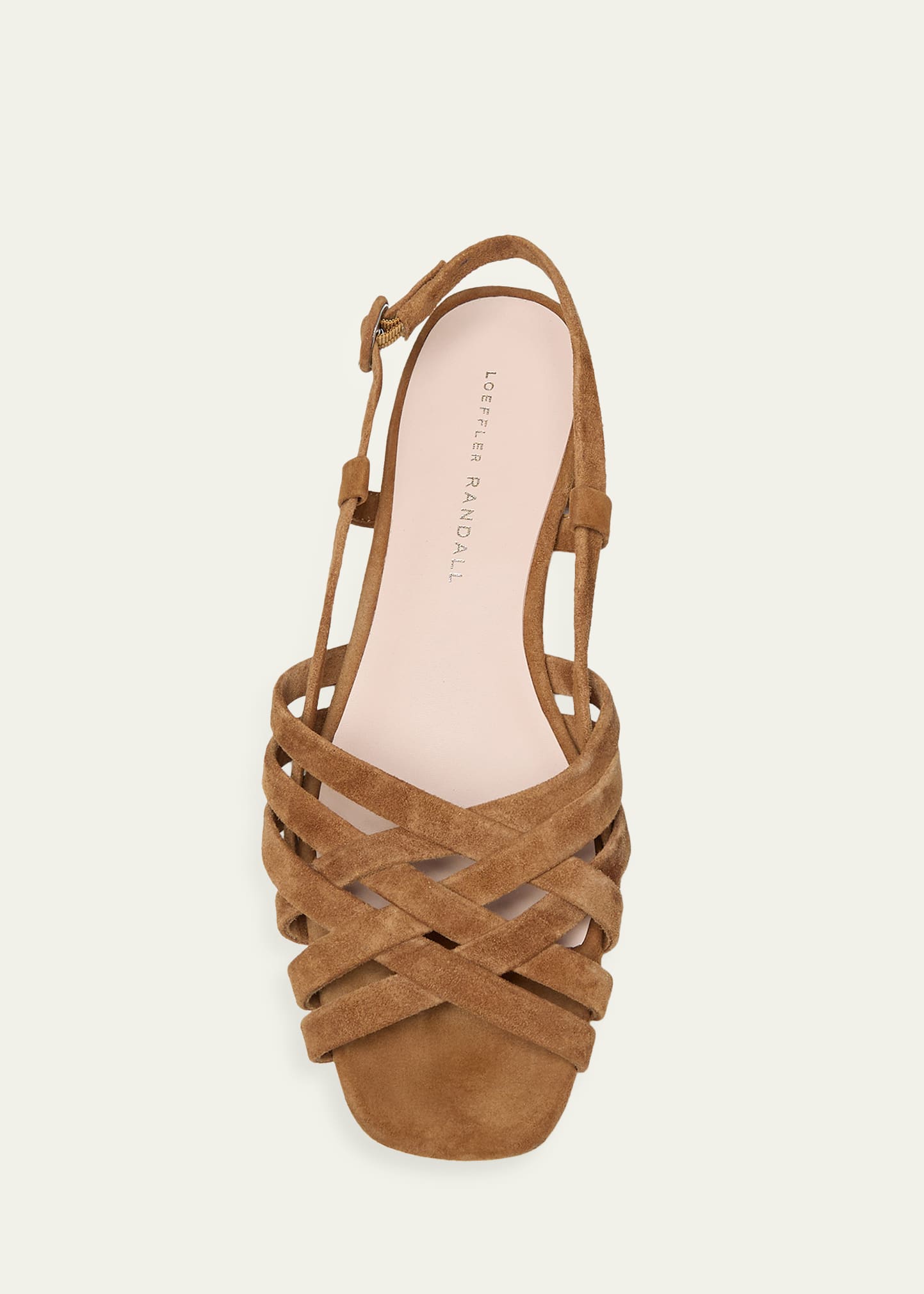 Loeffler Randall Shelly Suede Slingback Sandals - Bergdorf Goodman